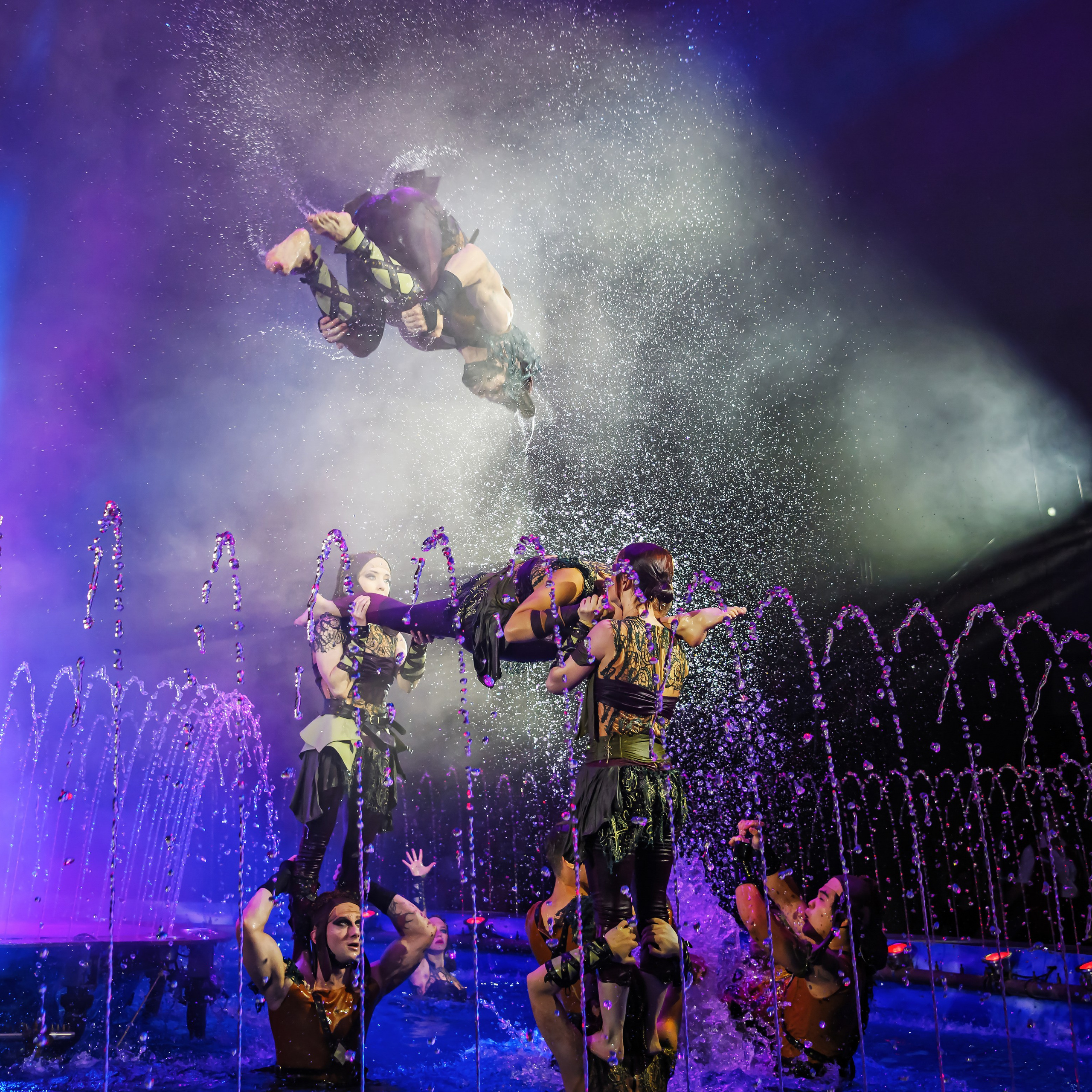 🎪 «Цирк на воде💦 🏰Царство фонтанов**»✨🌊🎭. Фотограф Андрей Пухов (Jazz)