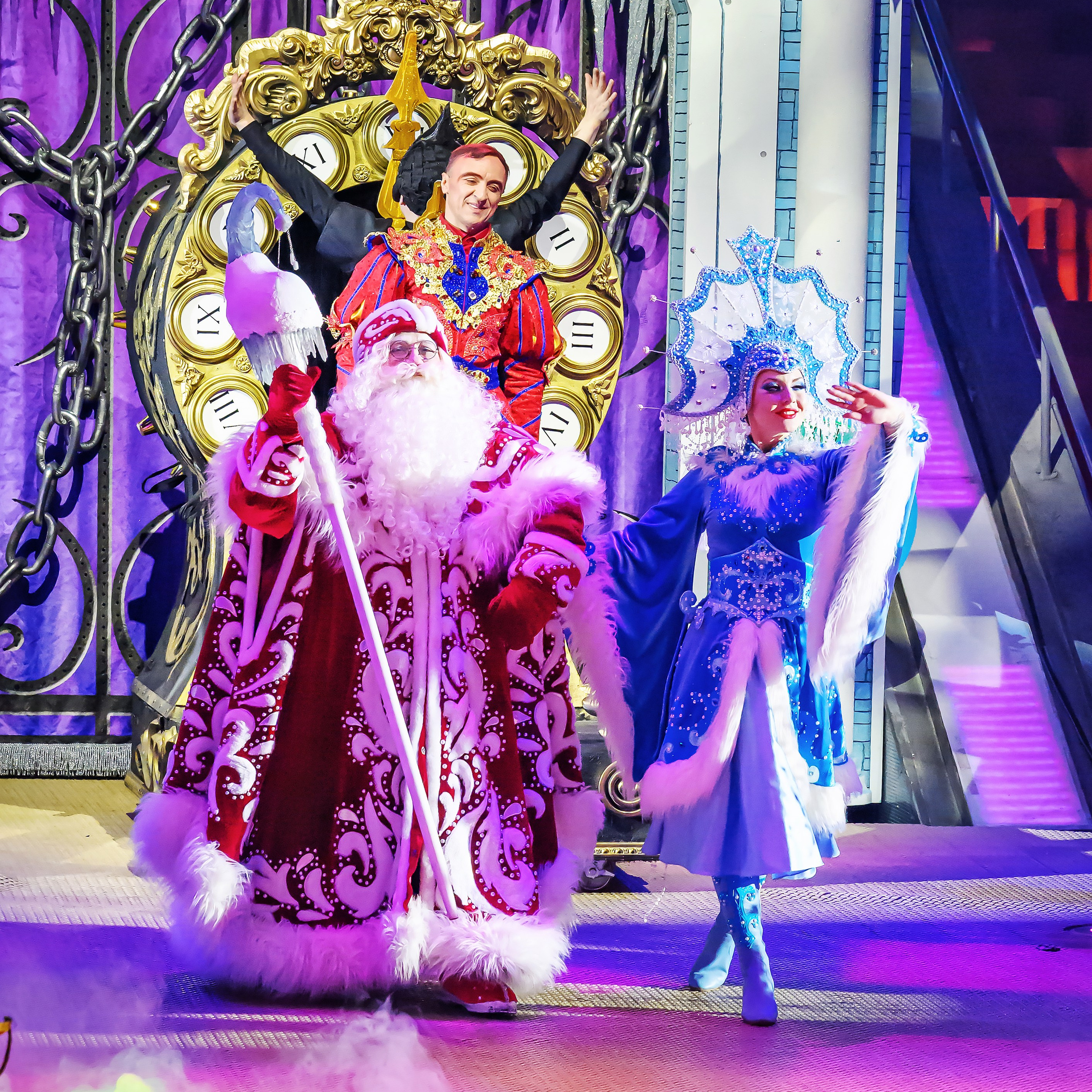 «13 месяцев. Шоу ледяных фонтанов»❄💙. Фотограф Андрей Пухов (Jazz)