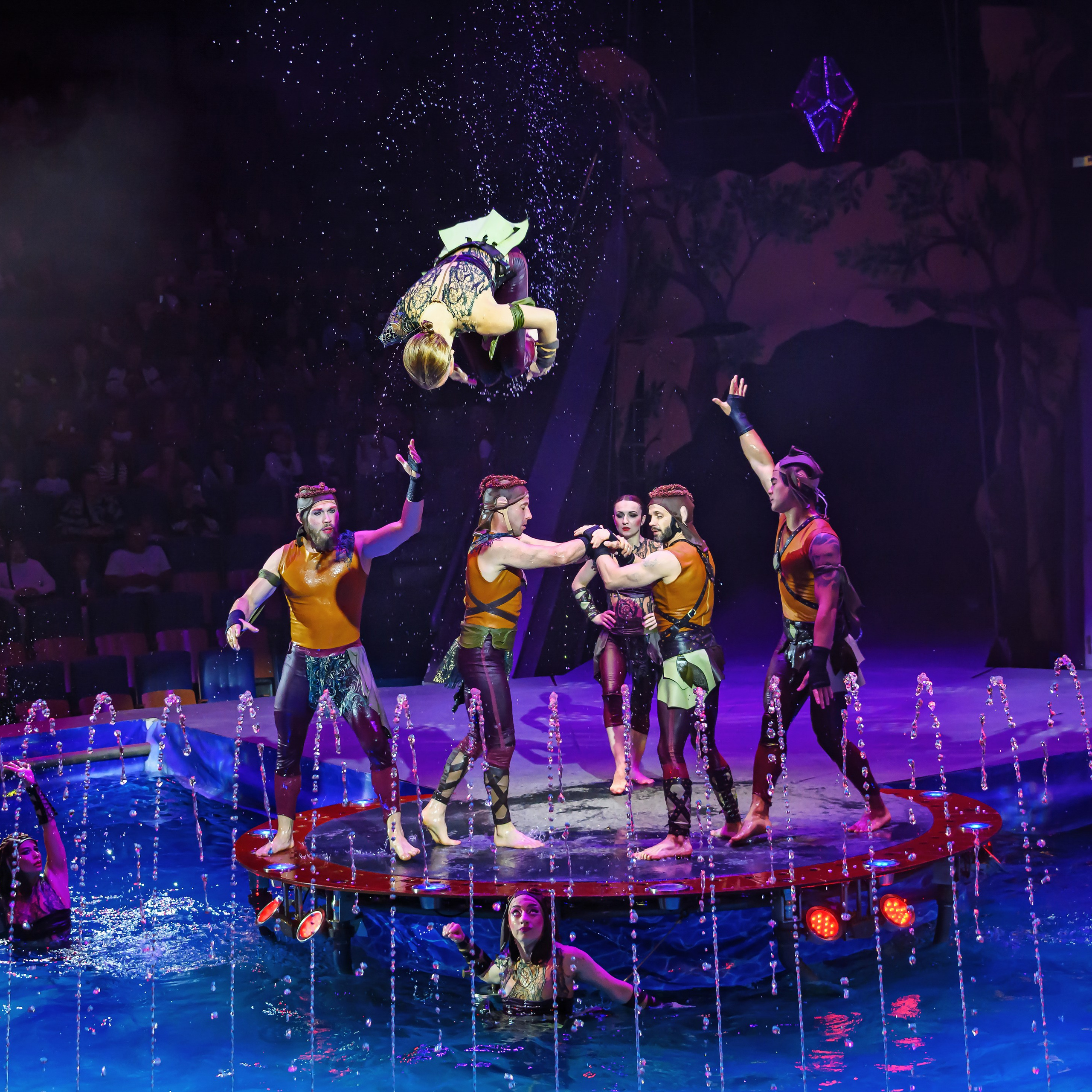 🎪 «Цирк на воде💦 🏰Царство фонтанов**»✨🌊🎭. Фотограф Андрей Пухов (Jazz)