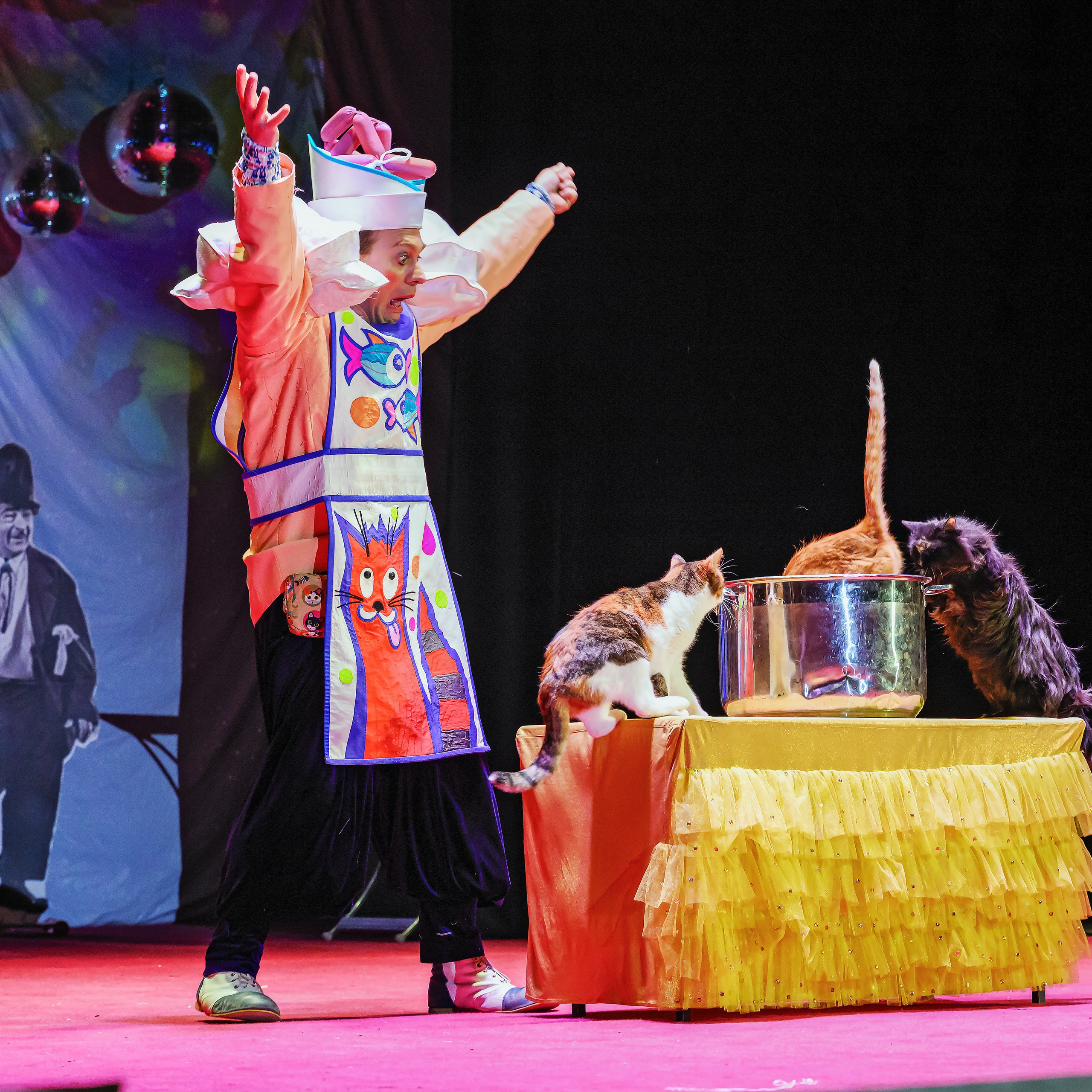 Великий клоун, Народный артист России, Юрий Куклачёв со звёздами эстрады и цирка, уникальный бенефис!. Фотограф Андрей Пухов (Jazz)