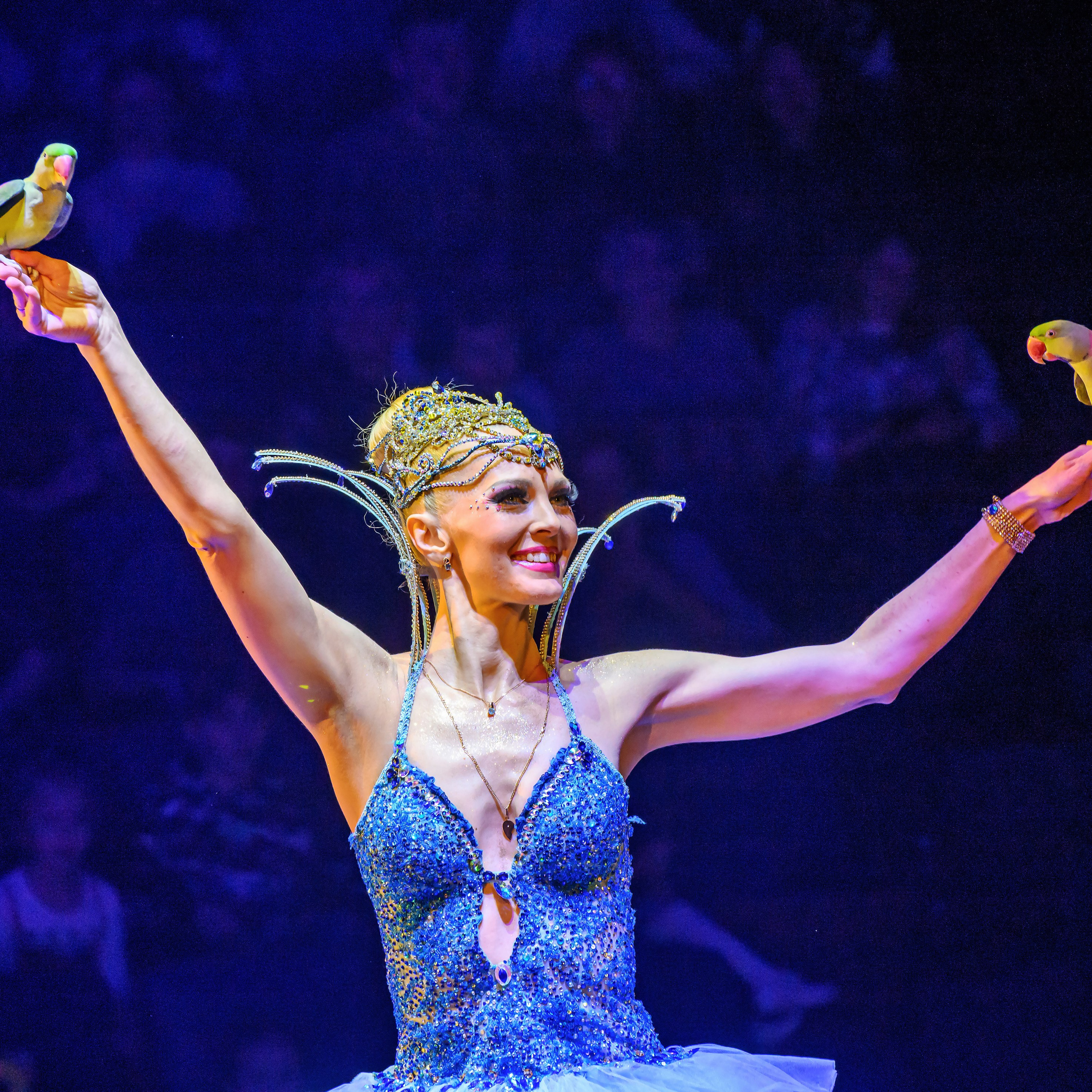 «13 месяцев. Шоу ледяных фонтанов»❄💙. Фотограф Андрей Пухов (Jazz)