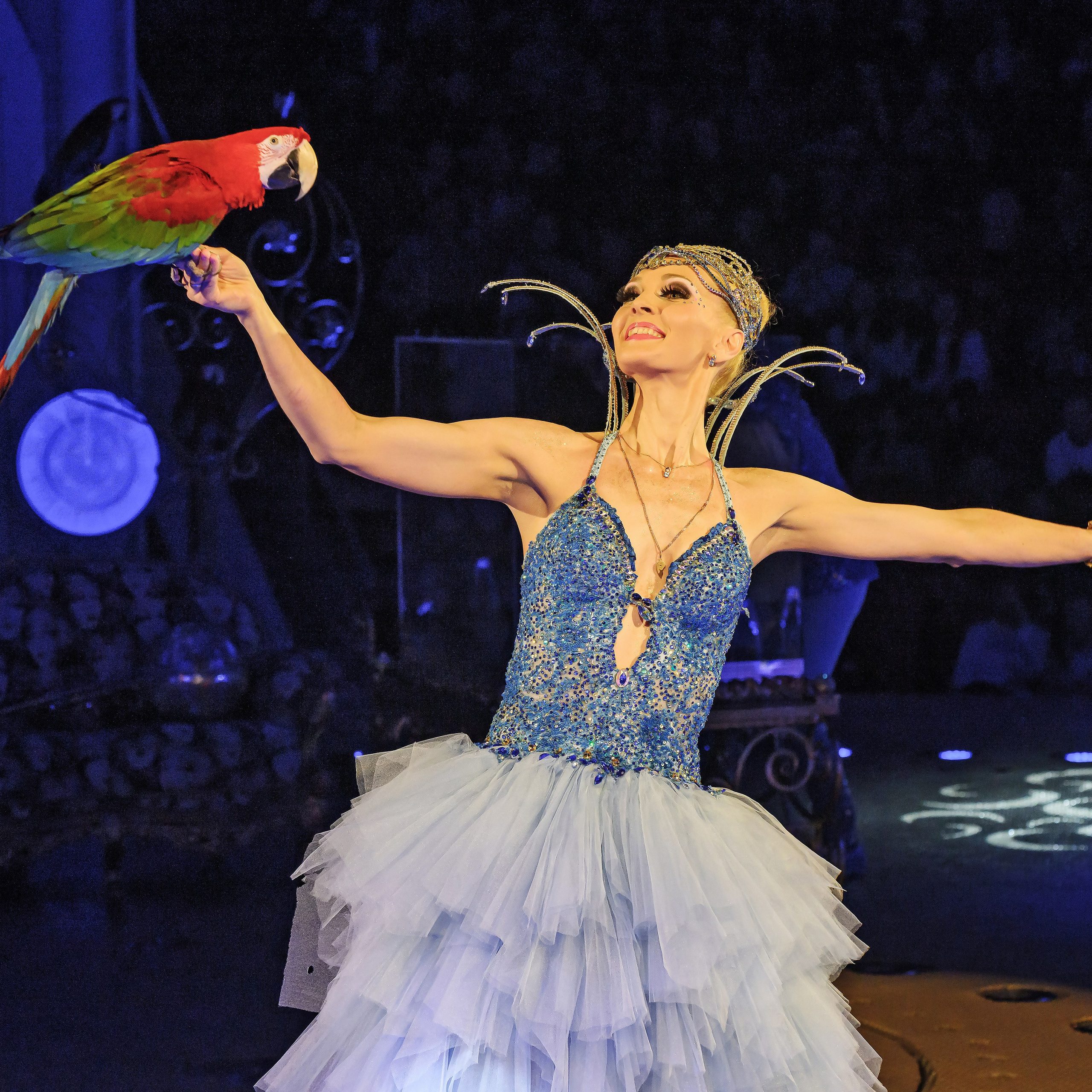 «13 месяцев. Шоу ледяных фонтанов»❄💙. Фотограф Андрей Пухов (Jazz)