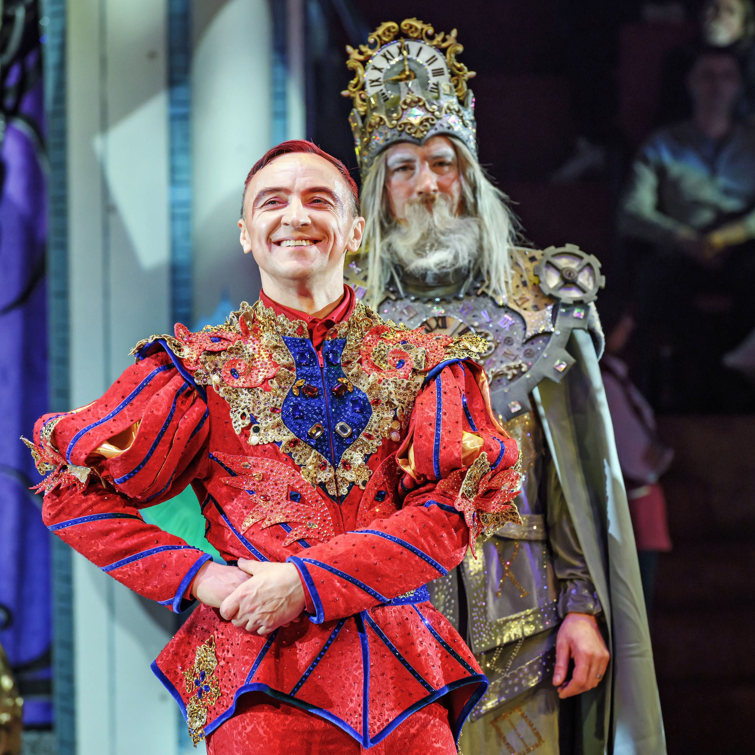 «13 месяцев. Шоу ледяных фонтанов»❄💙. Фотограф Андрей Пухов (Jazz)