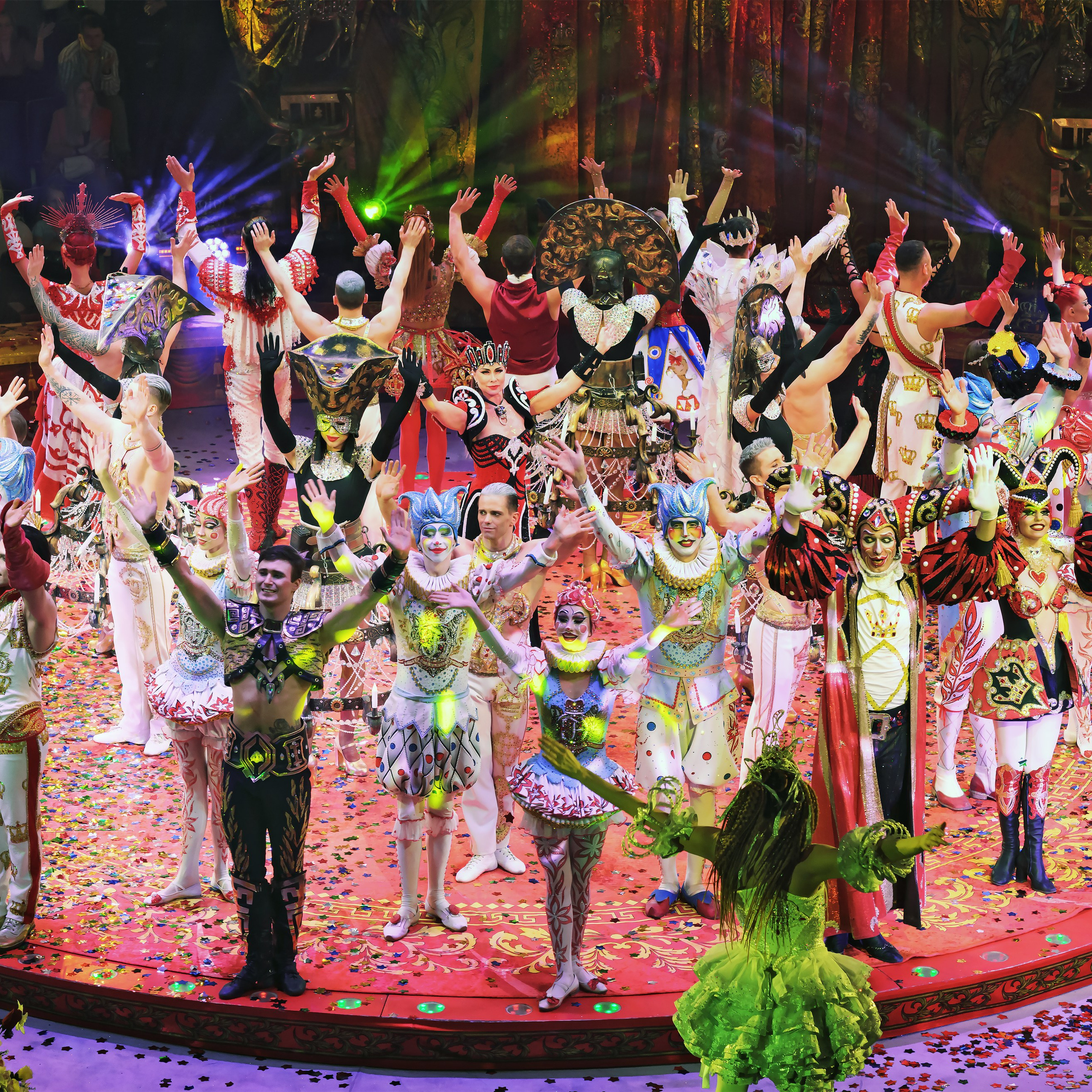 Шоу «Королевский цирк». Фотограф Андрей Пухов (Jazz)