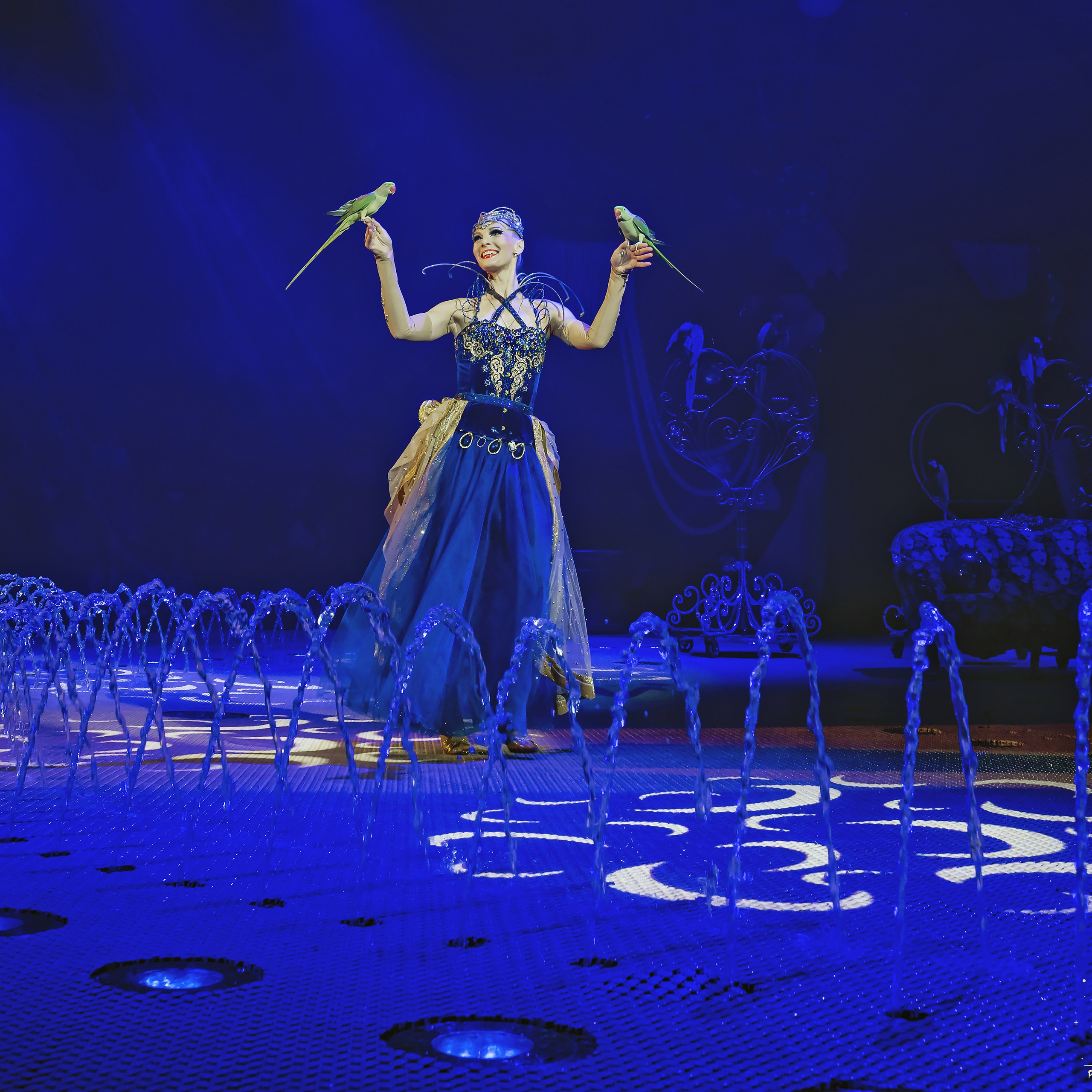 Шоу фонтанов «Принц цирка» 🎪 09.11.2024. Фотограф Андрей Пухов (Jazz)
