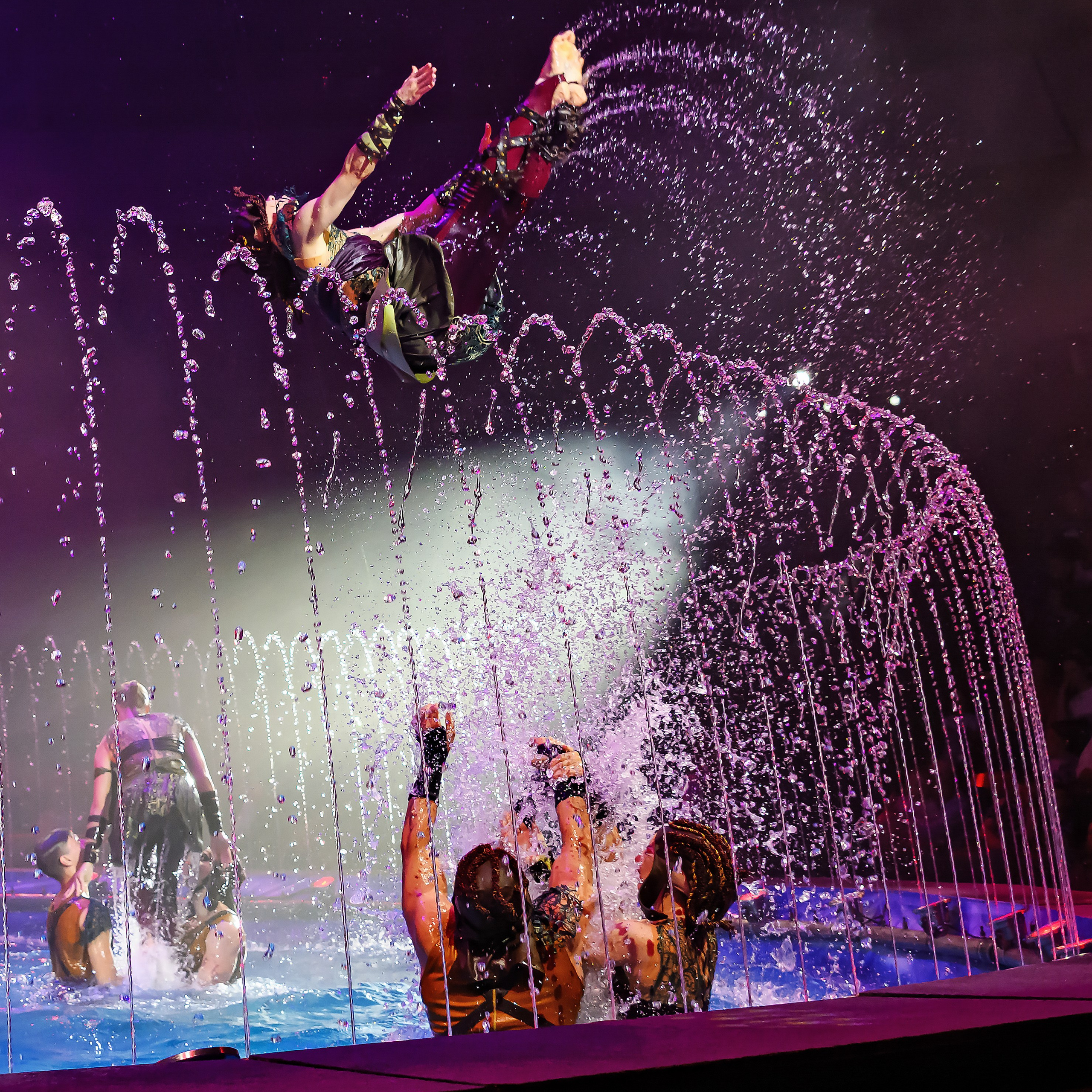 🎪 «Цирк на воде💦 🏰Царство фонтанов**»✨🌊🎭. Фотограф Андрей Пухов (Jazz)