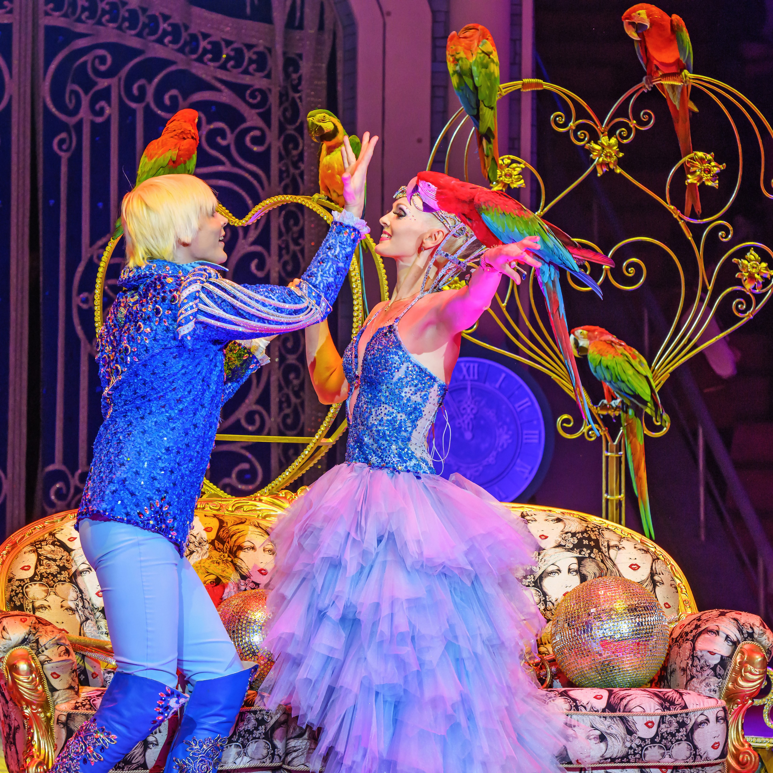 «13 месяцев. Шоу ледяных фонтанов»❄💙. Фотограф Андрей Пухов (Jazz)