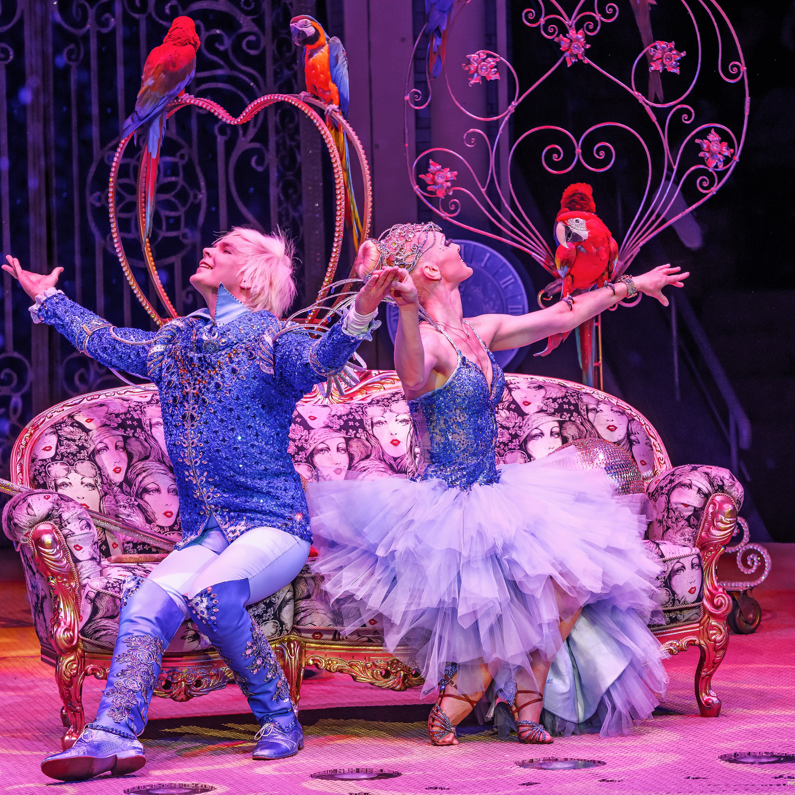 «13 месяцев. Шоу ледяных фонтанов»❄💙. Фотограф Андрей Пухов (Jazz)