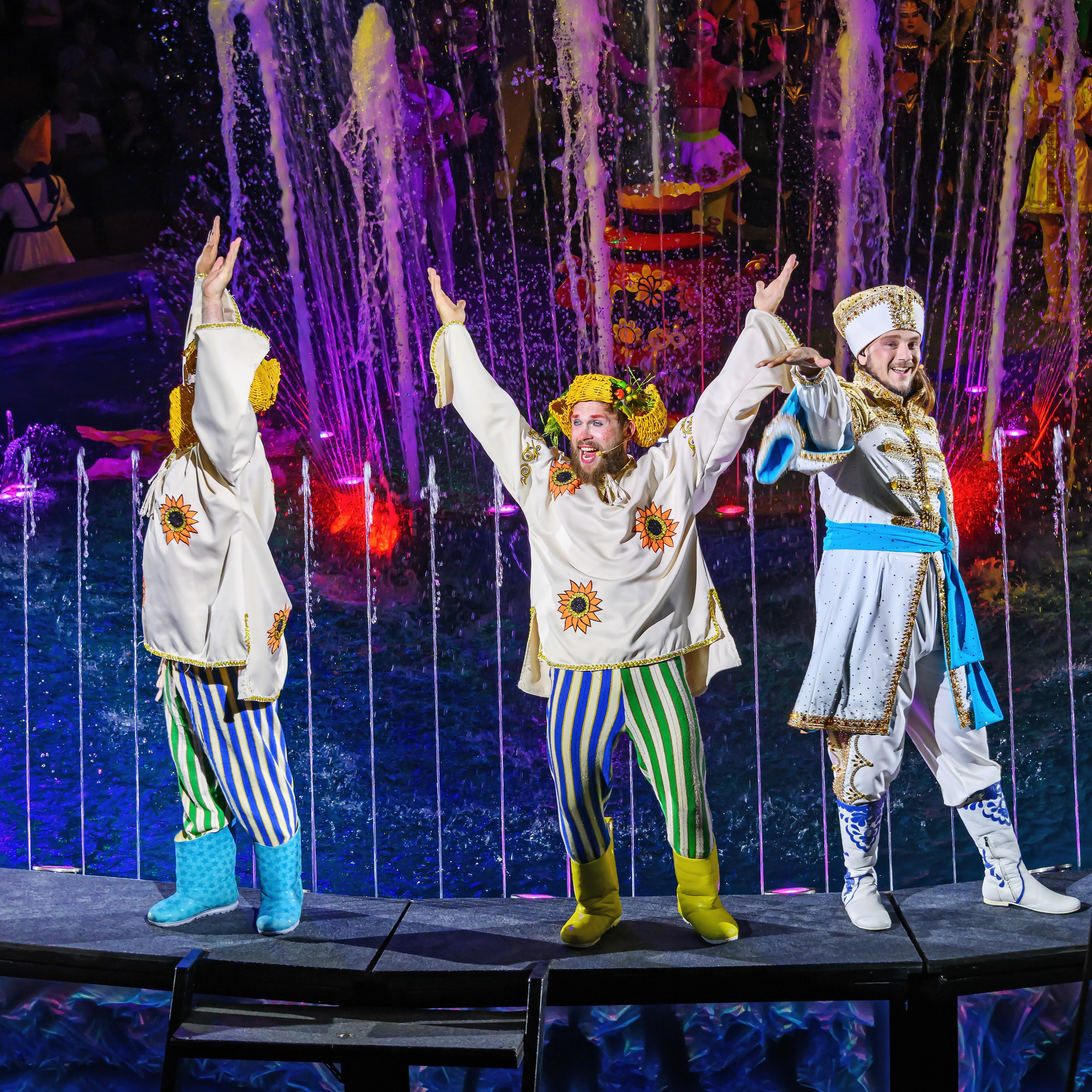 🎪 «Цирк на воде💦 🏰Царство фонтанов**»✨🌊🎭. Фотограф Андрей Пухов (Jazz)