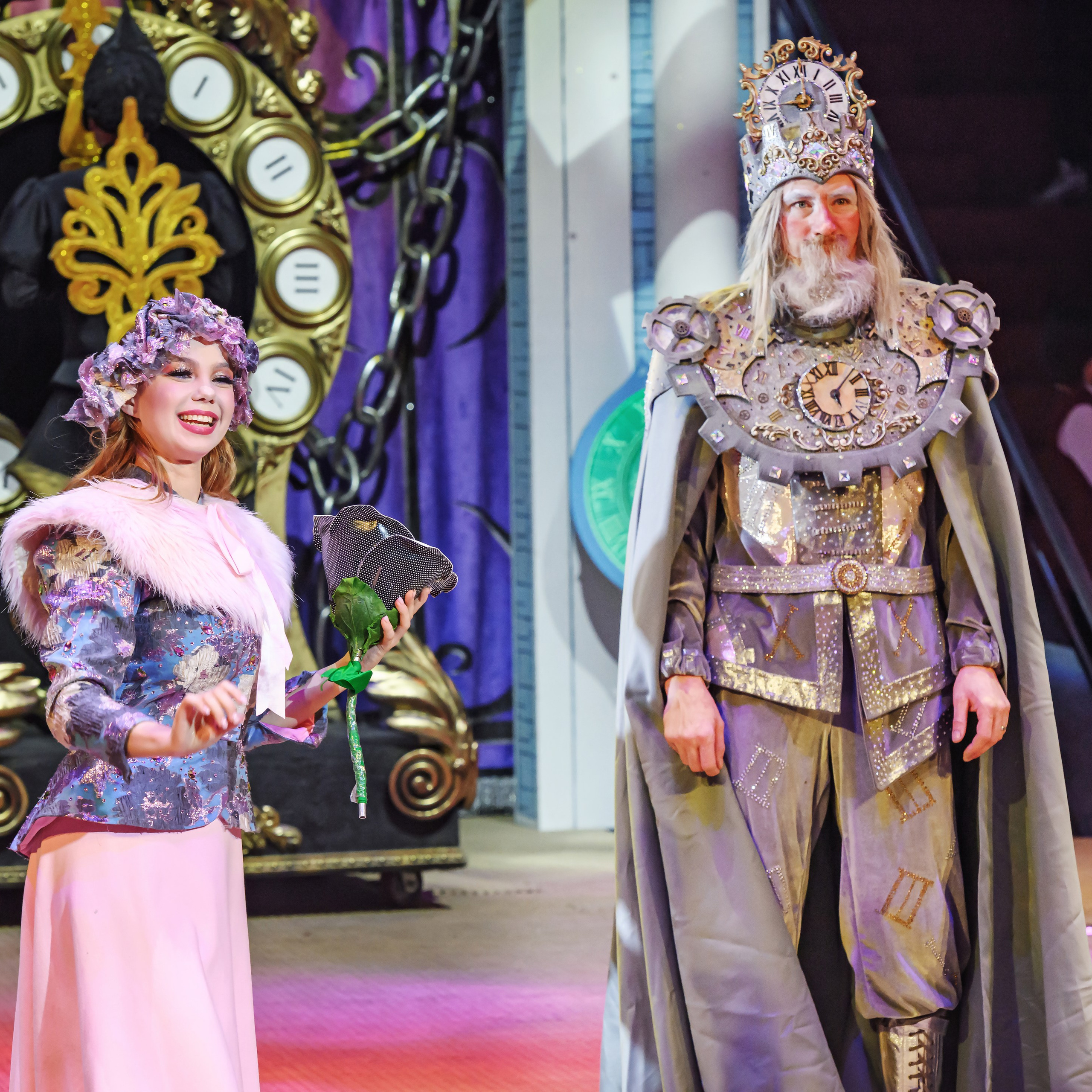 «13 месяцев. Шоу ледяных фонтанов»❄💙. Фотограф Андрей Пухов (Jazz)