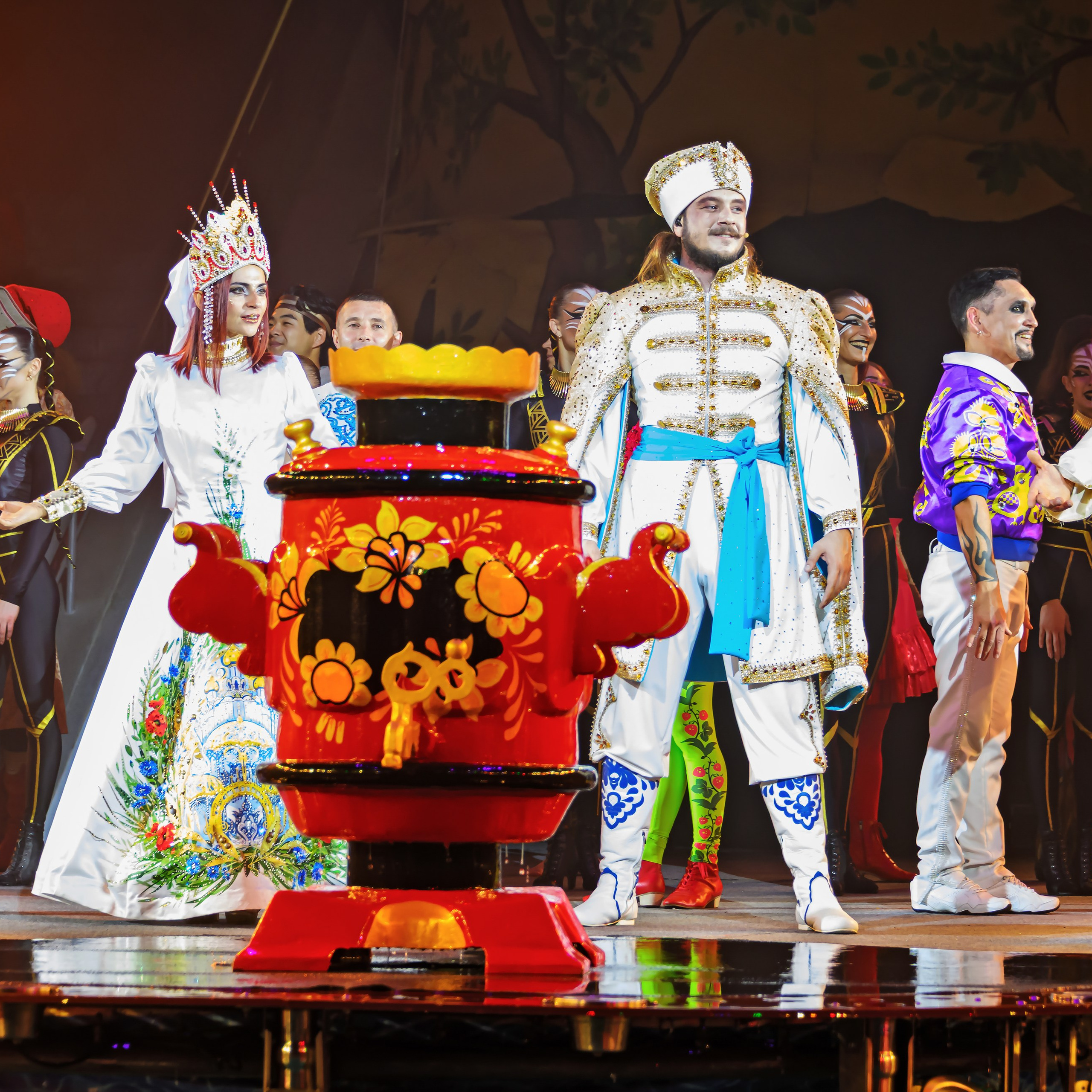 🎪 «Цирк на воде💦 🏰Царство фонтанов**»✨🌊🎭. Фотограф Андрей Пухов (Jazz)