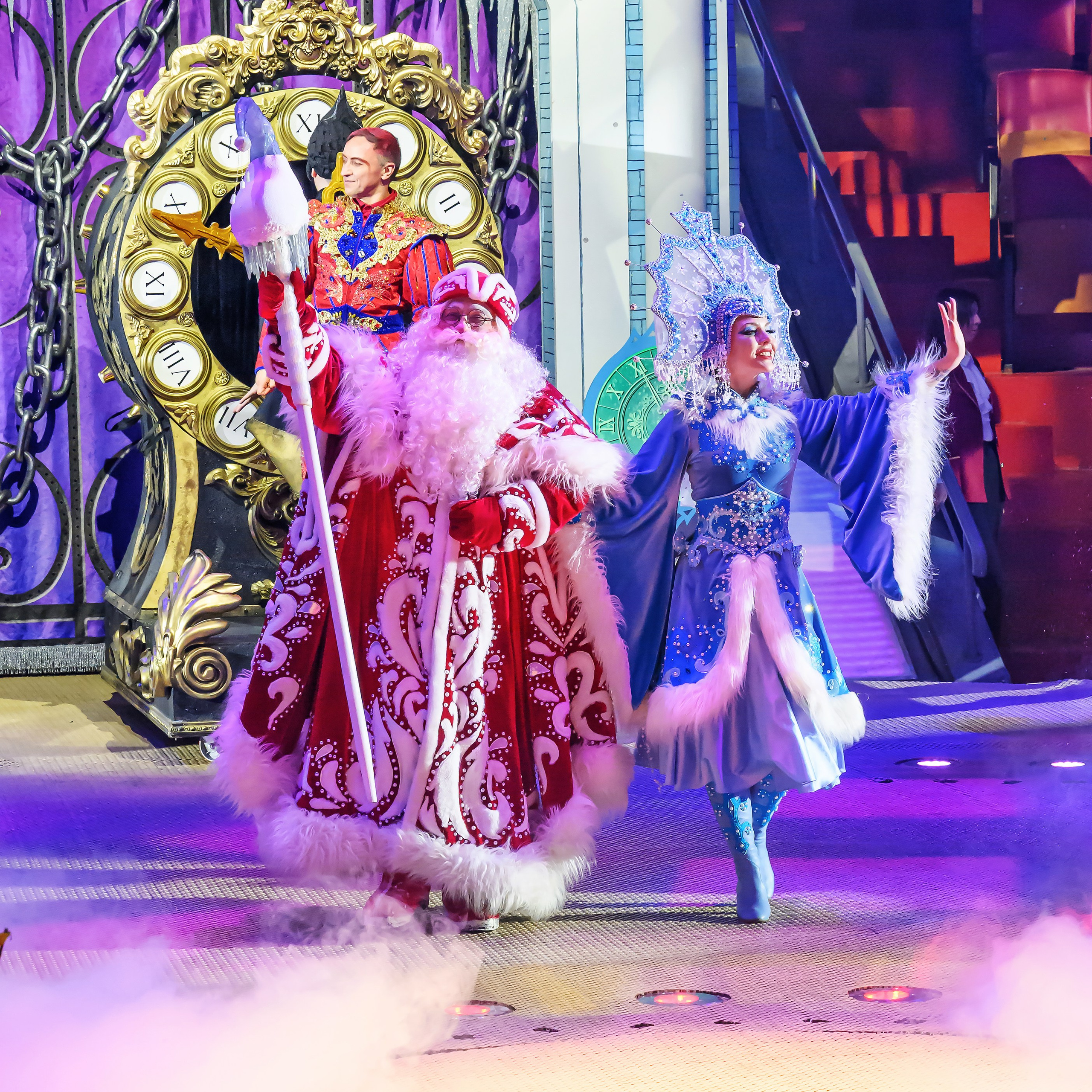 «13 месяцев. Шоу ледяных фонтанов»❄💙. Фотограф Андрей Пухов (Jazz)