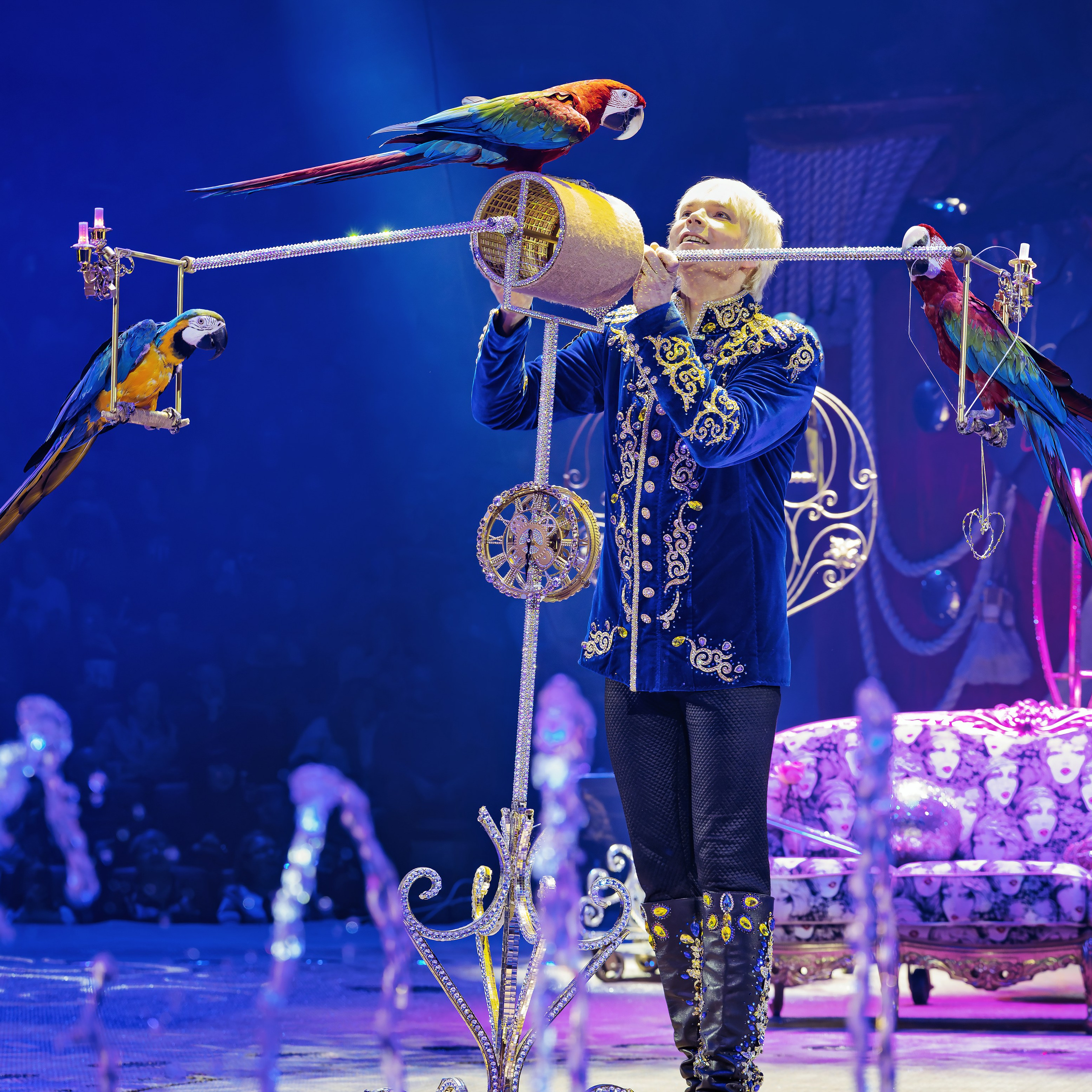 Шоу фонтанов «Принц цирка» 🎪 09.11.2024. Фотограф Андрей Пухов (Jazz)