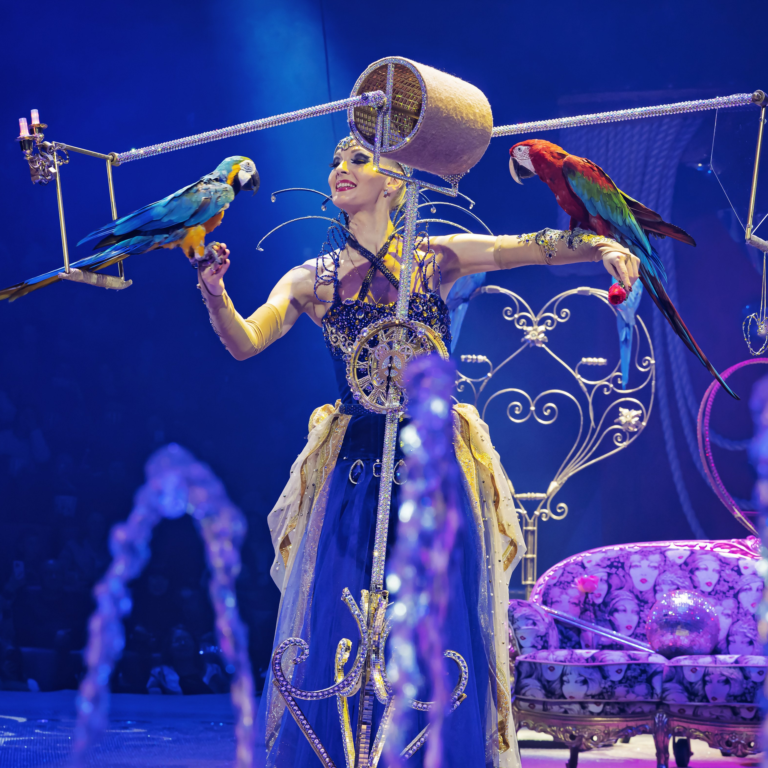 Шоу фонтанов «Принц цирка» 🎪 09.11.2024. Фотограф Андрей Пухов (Jazz)