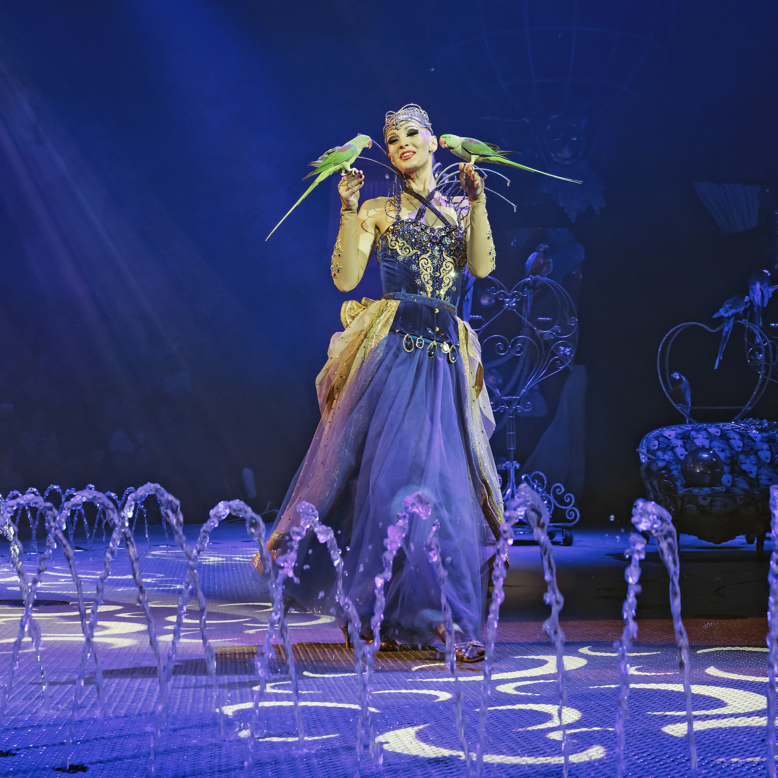 Шоу фонтанов «Принц цирка» 🎪 09.11.2024. Фотограф Андрей Пухов (Jazz)