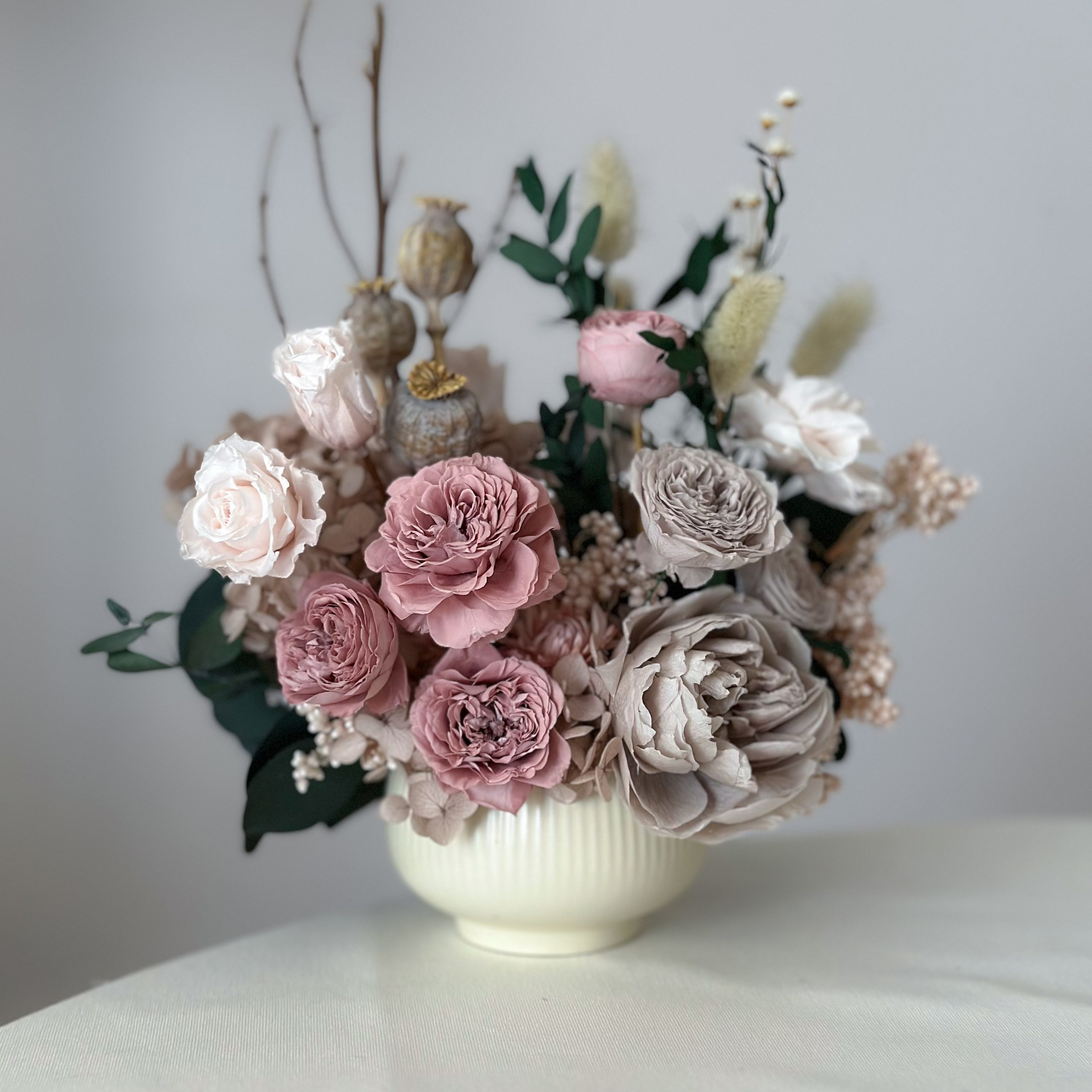 Интерьерная Композиция. Стабилизированные цветы Букеты Москва