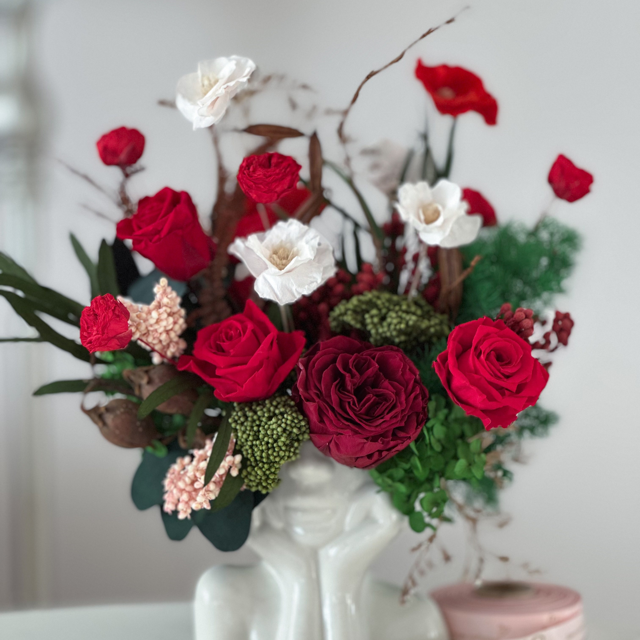 Интерьерная Композиция. Стабилизированные цветы Букеты Москва