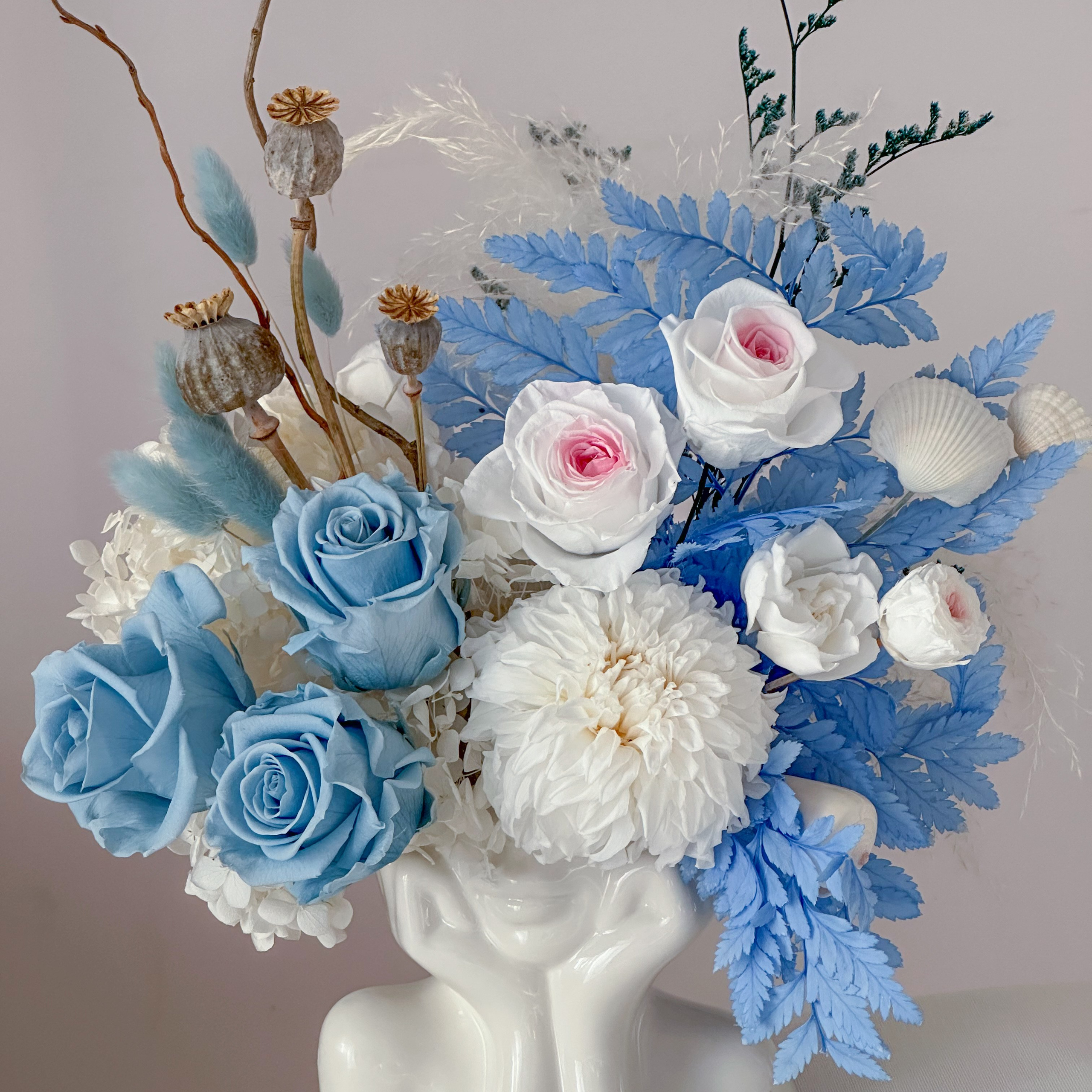 Интерьерная Композиция. Стабилизированные цветы Букеты Москва