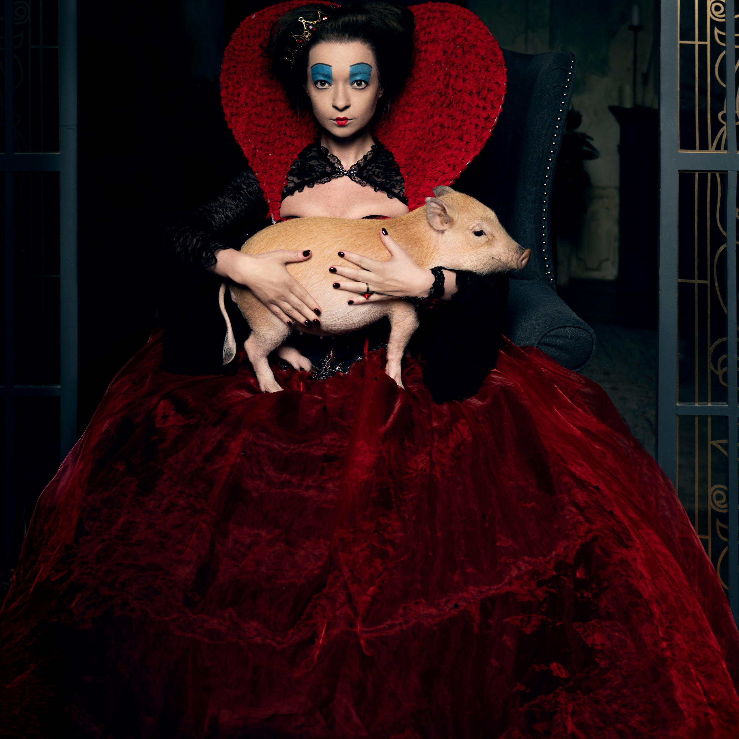 Красная королева (fine art & fashion)