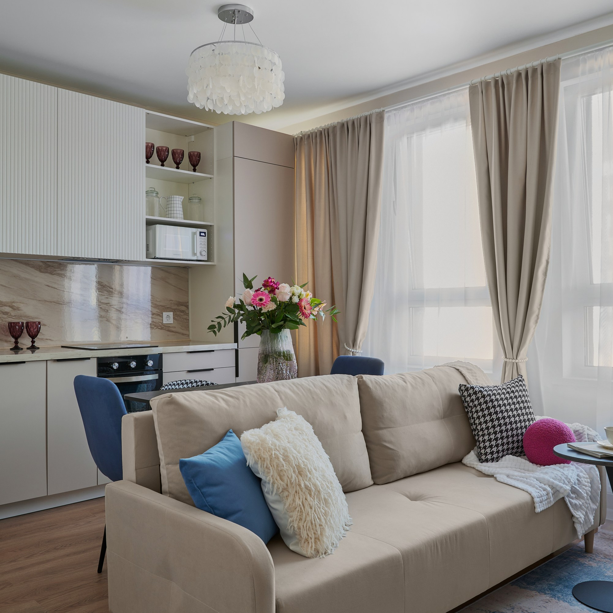 Интерьерная фотосъемка квартиры для дизайнера, для продажи или аренды