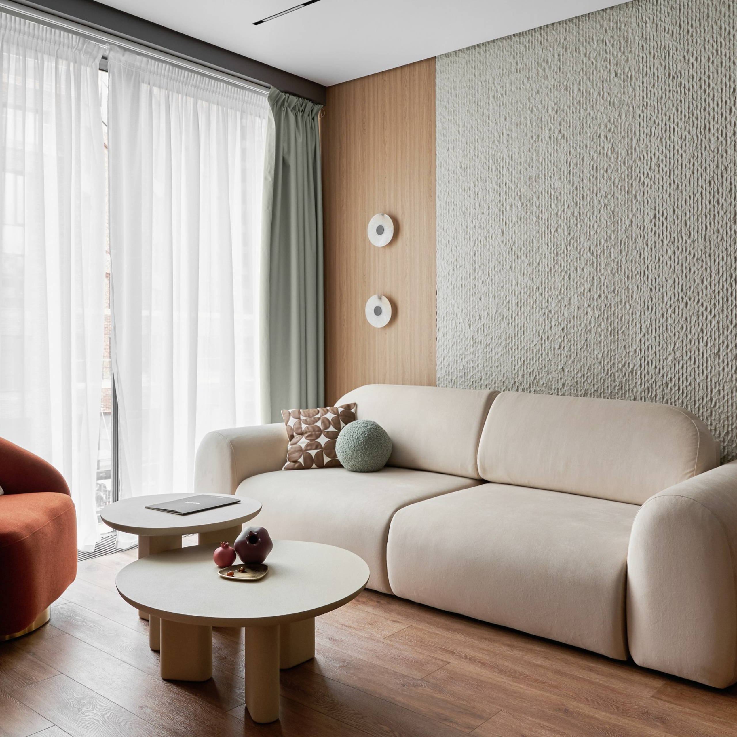 Интерьерьная фотосъемка интерьера квартиры для портфолио дизайнера