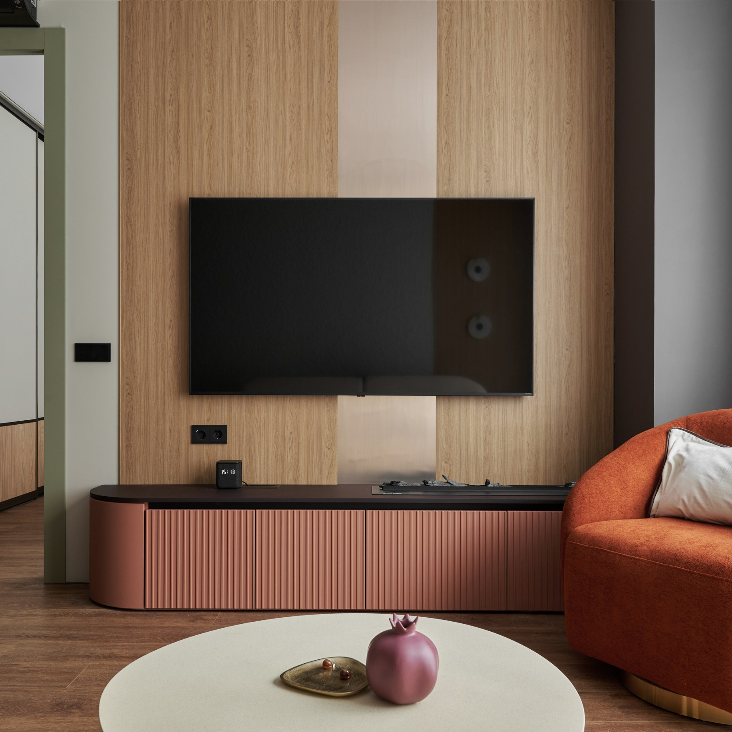 Интерьерьная фотосъемка интерьера квартиры для портфолио дизайнера