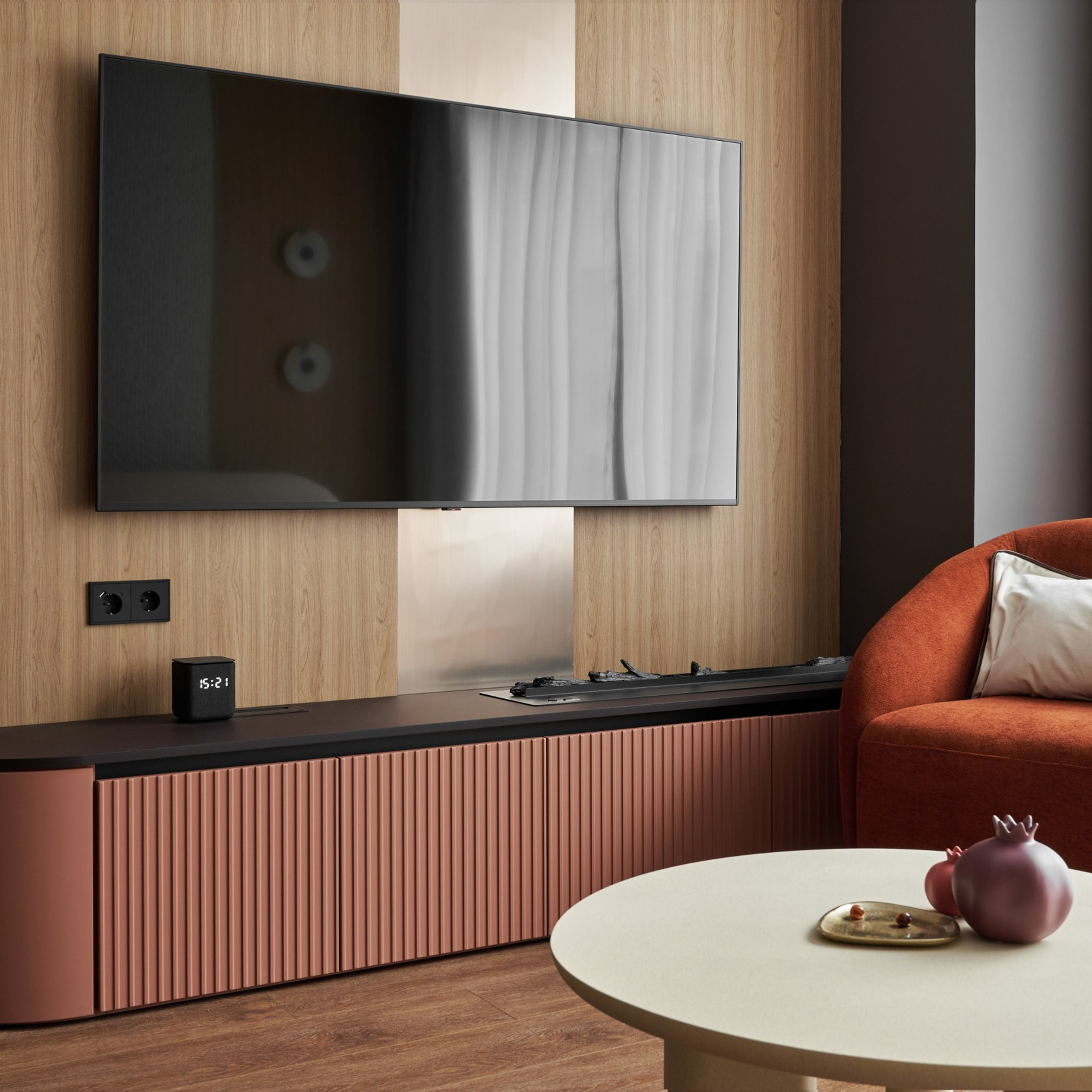 Интерьерьная фотосъемка интерьера квартиры для портфолио дизайнера