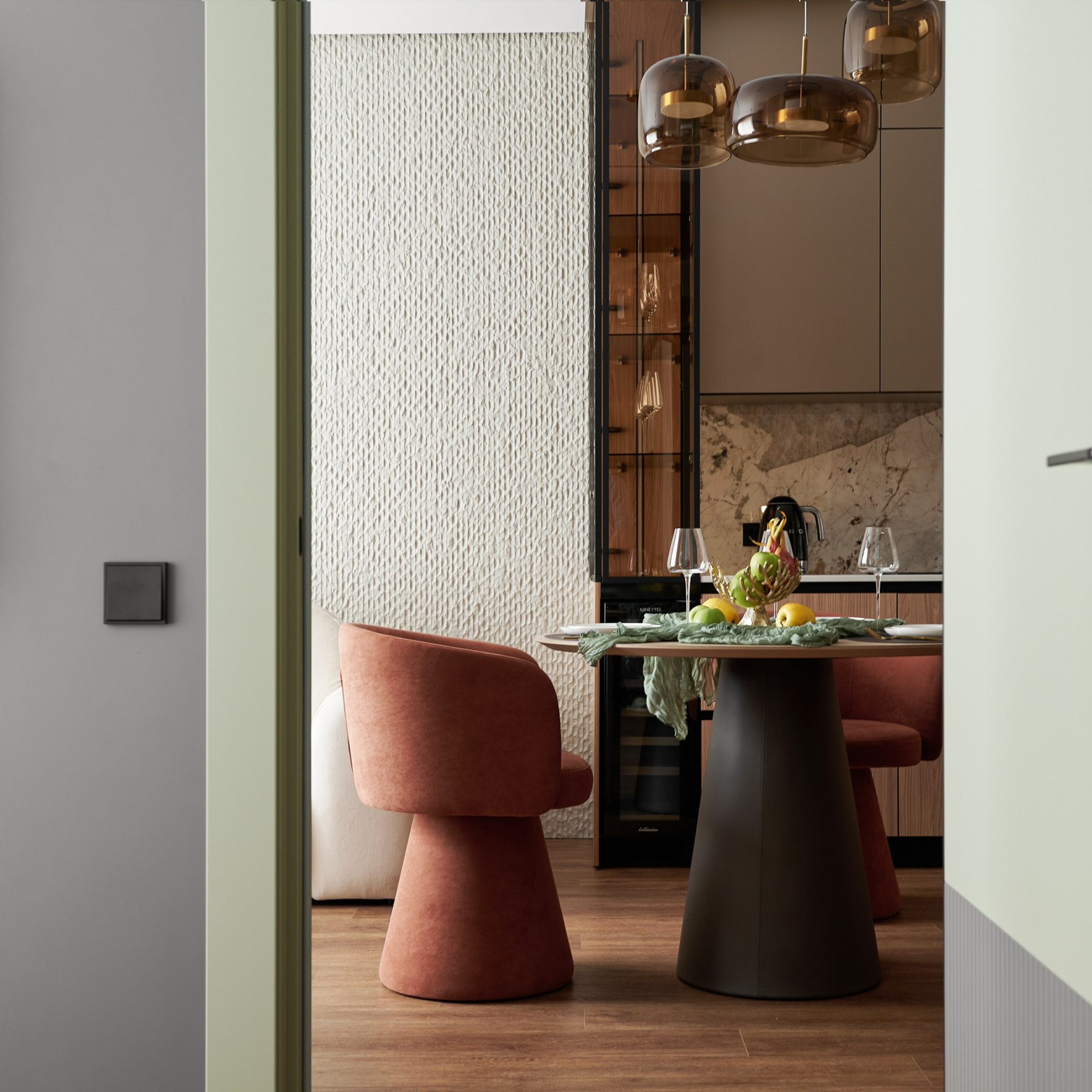 Интерьерьная фотосъемка интерьера квартиры для портфолио дизайнера