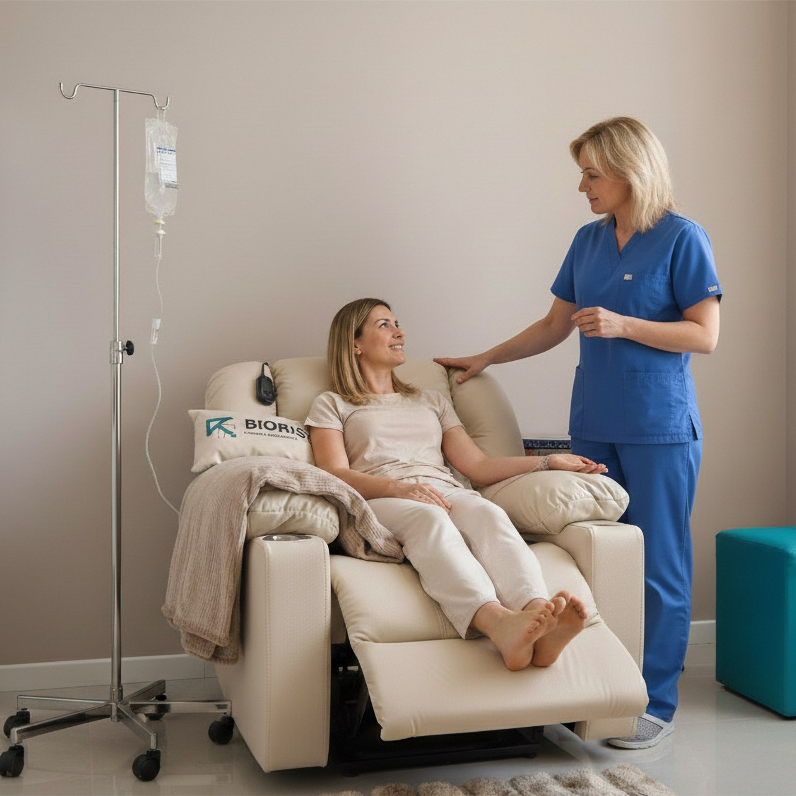 Интерьерная фотосъемка медицинского центра Biorise в Зеленограде