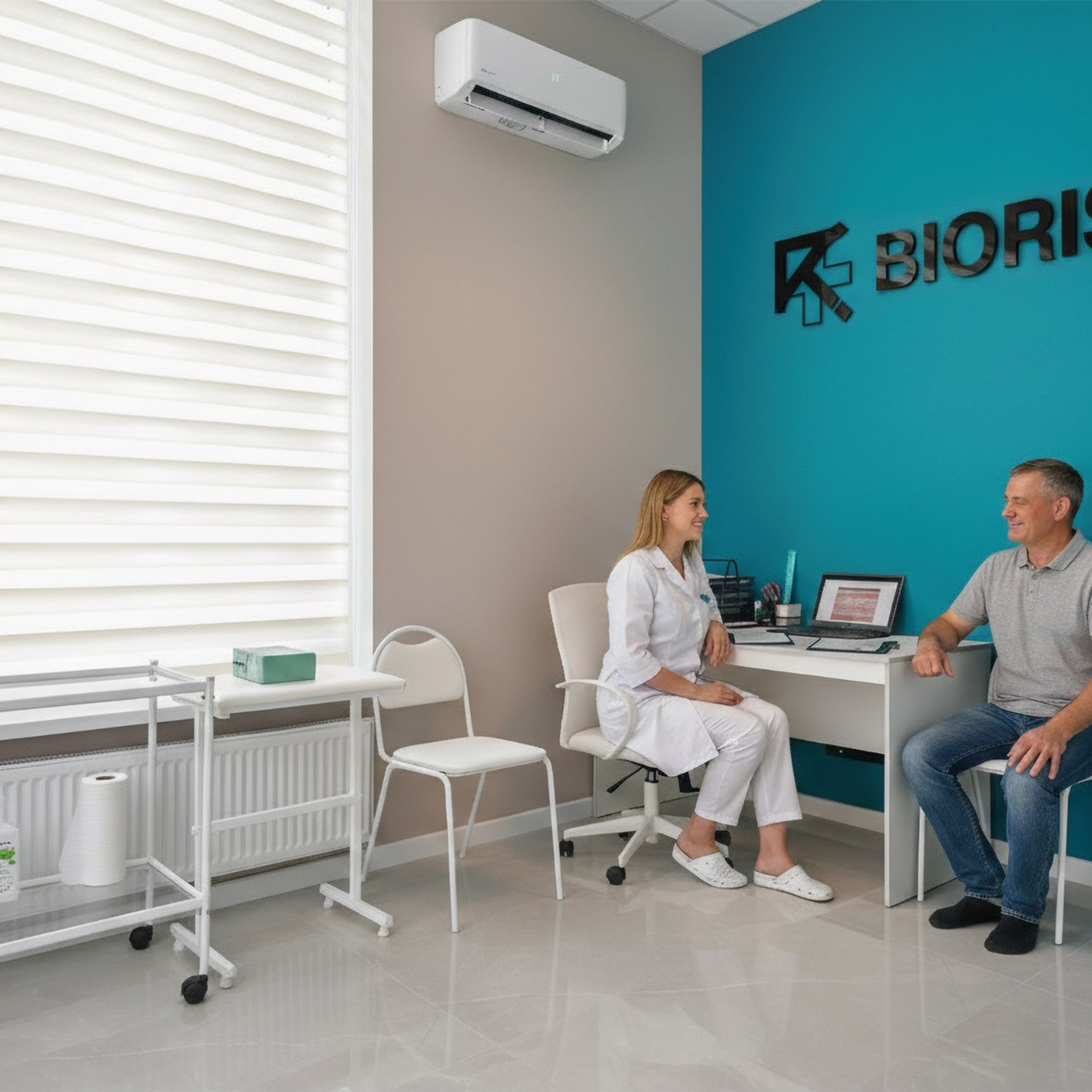 Интерьерная фотосъемка медицинского центра Biorise в Зеленограде