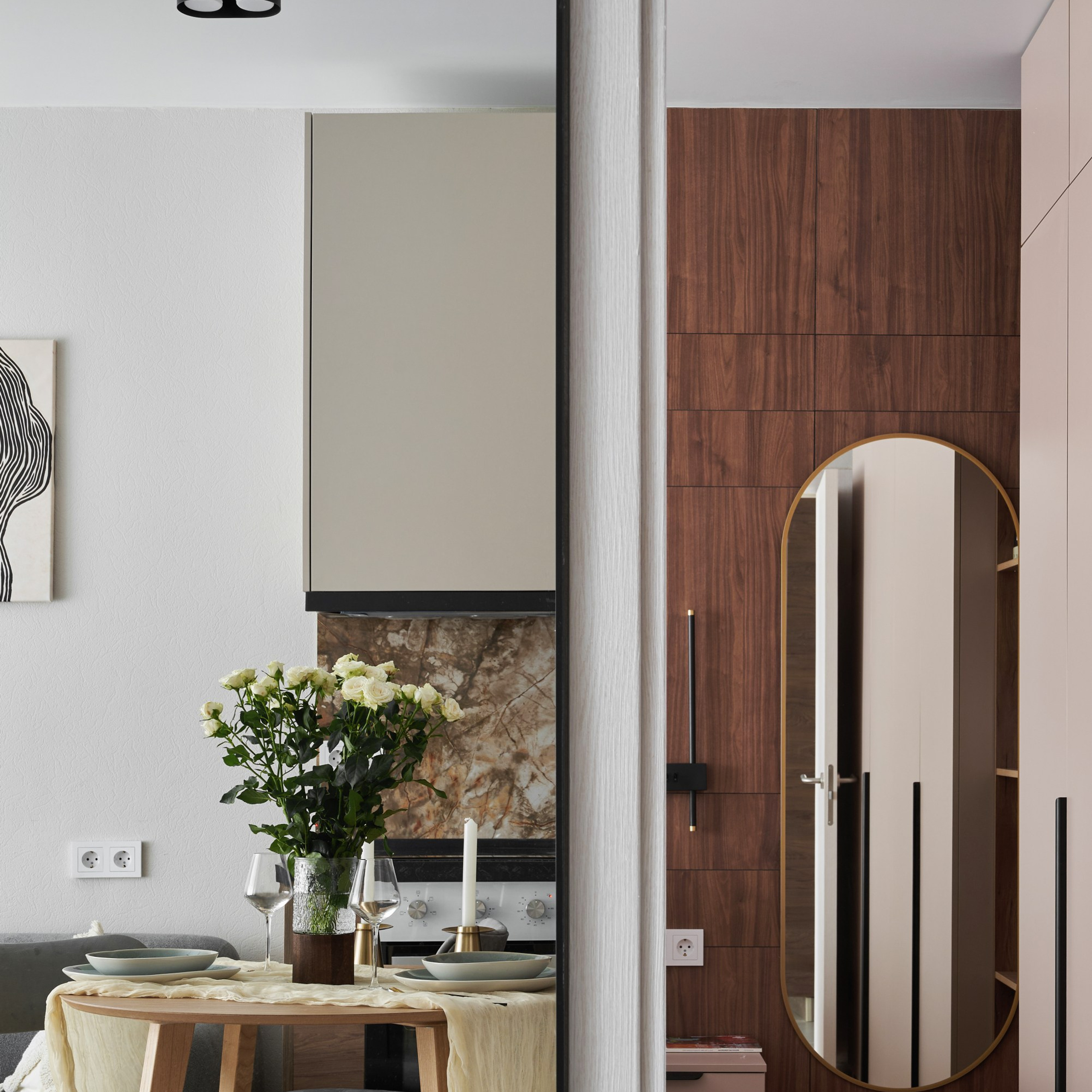 Фотосъемка квартиры в Зеленограде для портфолио дизайнера интерьеров