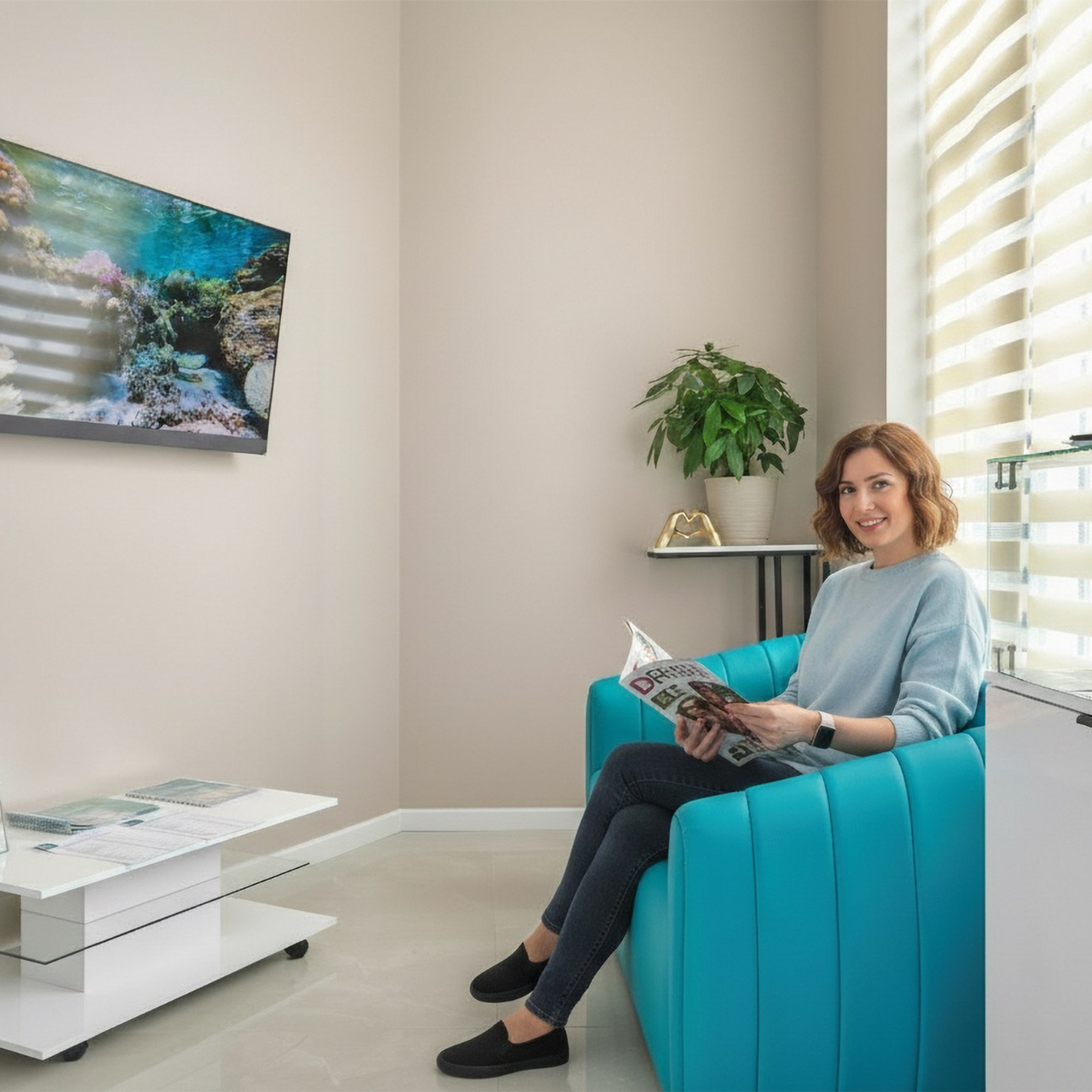 Интерьерная фотосъемка медицинского центра Biorise в Зеленограде