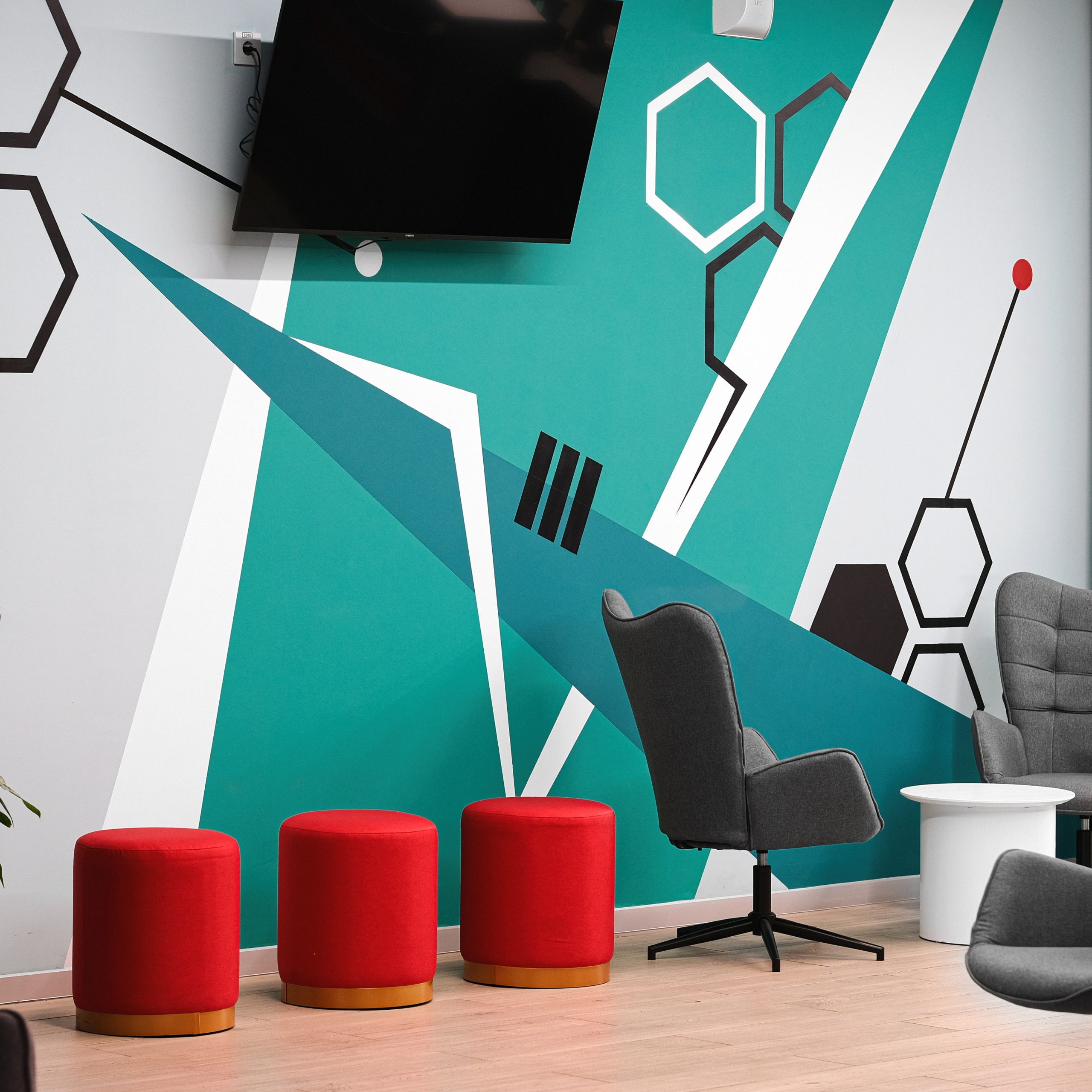 Фотосъемка росписи стен интерьера