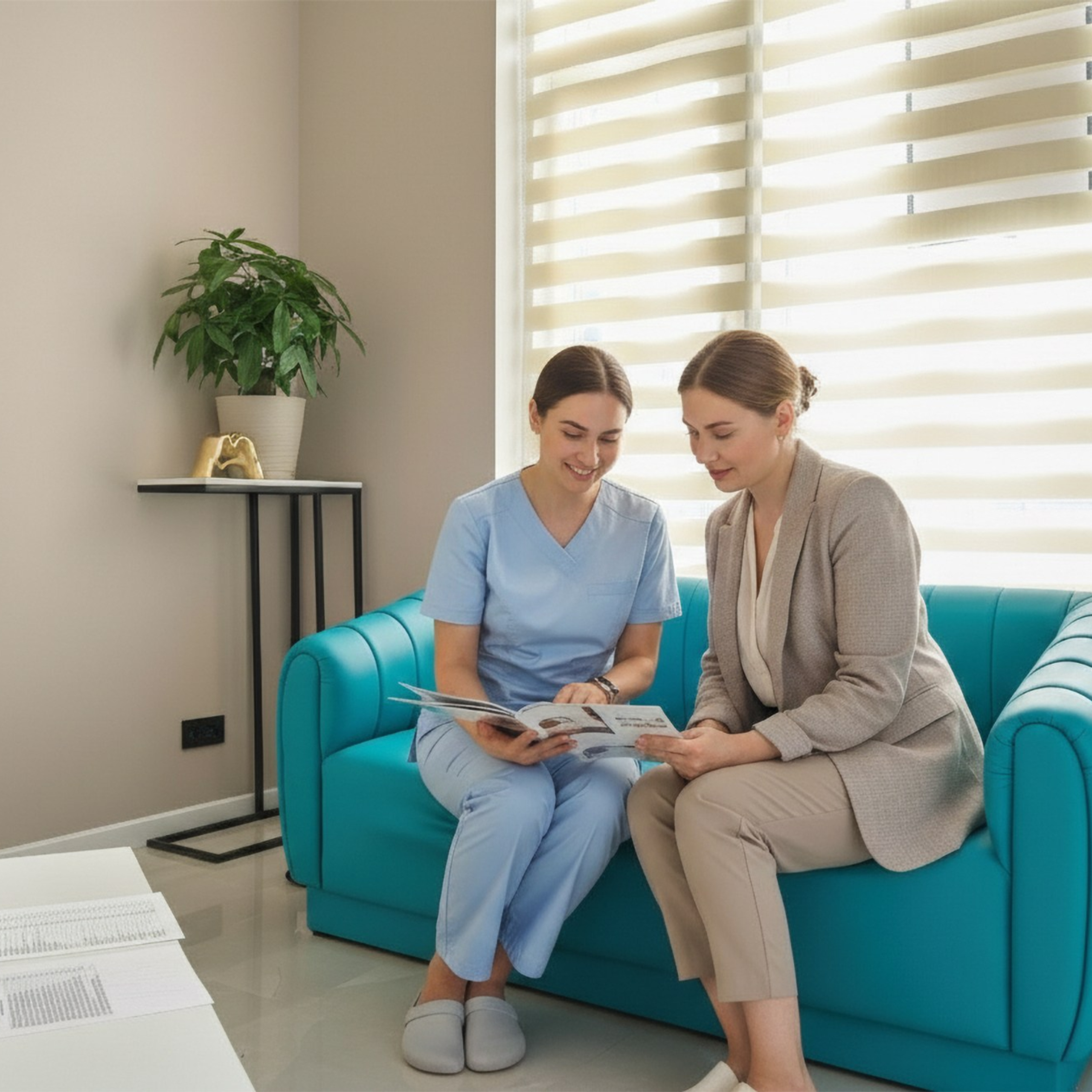 Интерьерная фотосъемка медицинского центра Biorise в Зеленограде