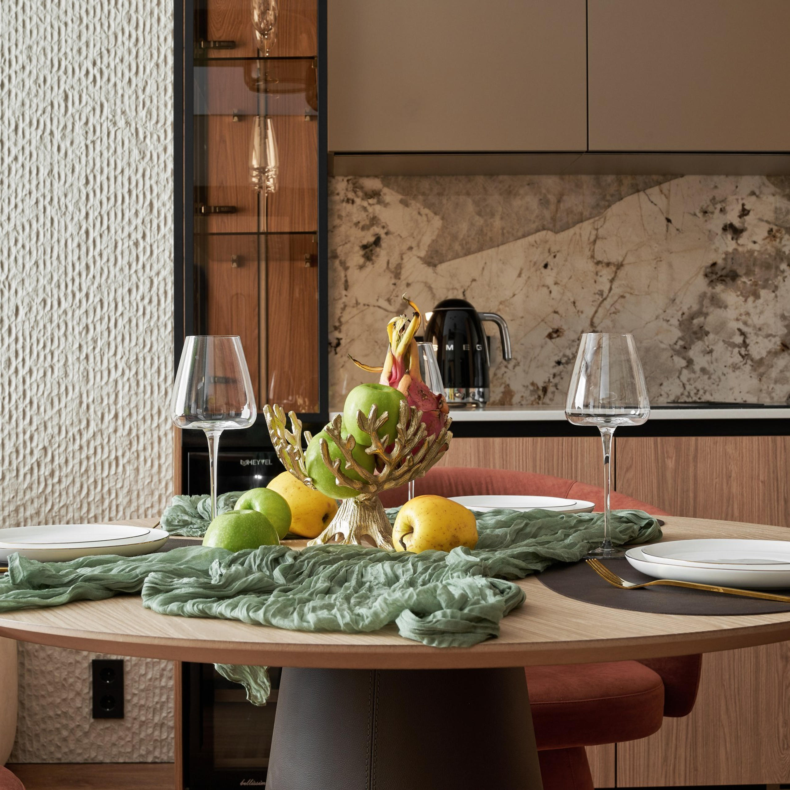 Интерьерьная фотосъемка интерьера квартиры для портфолио дизайнера