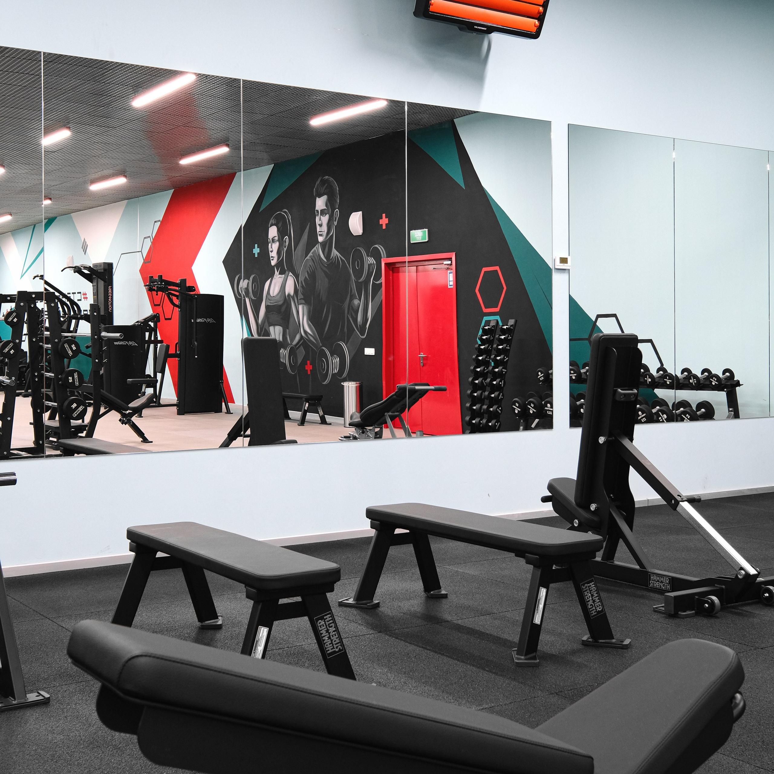 Фотосъемка интерьера спортивного центра