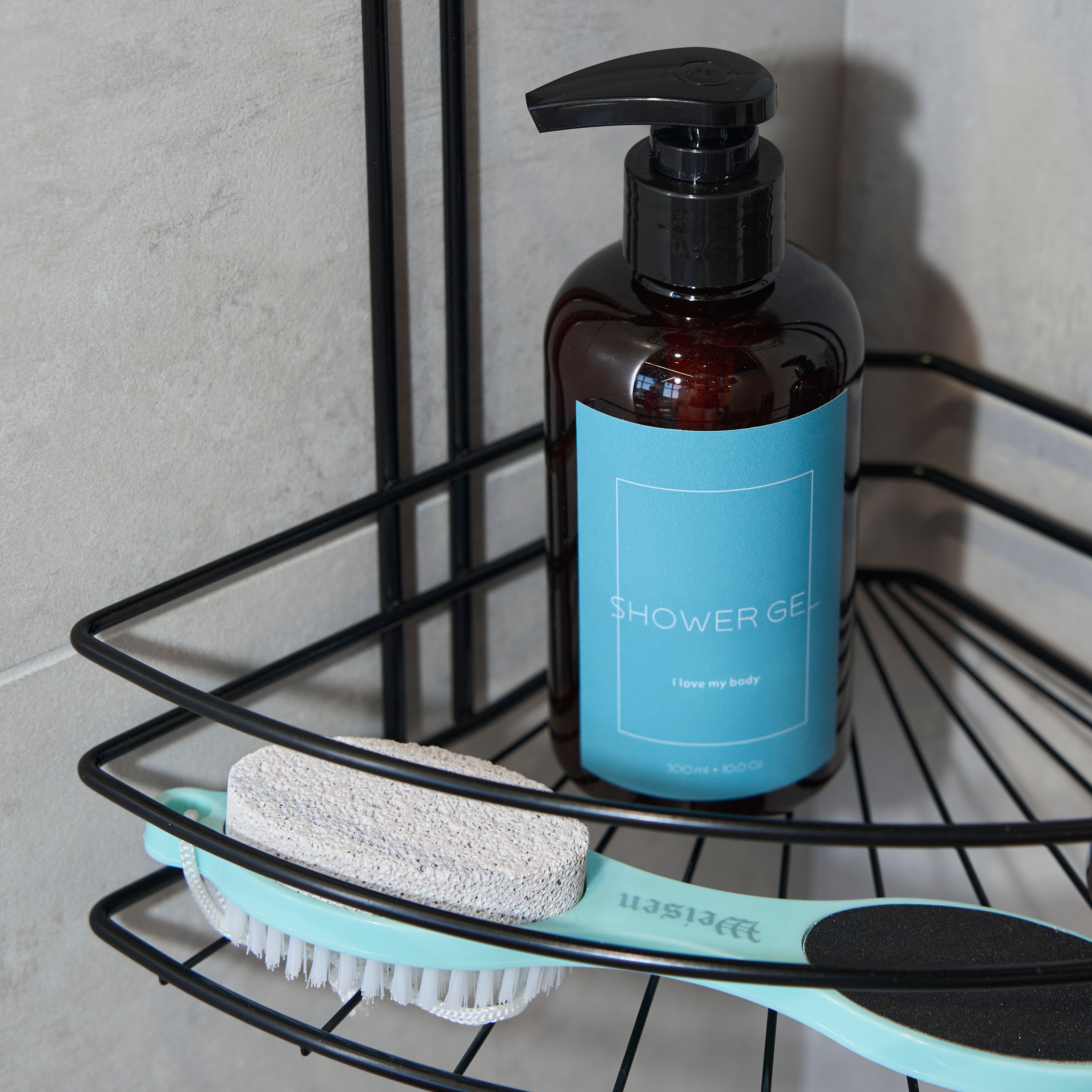 SHELF IN THE BATHROOM