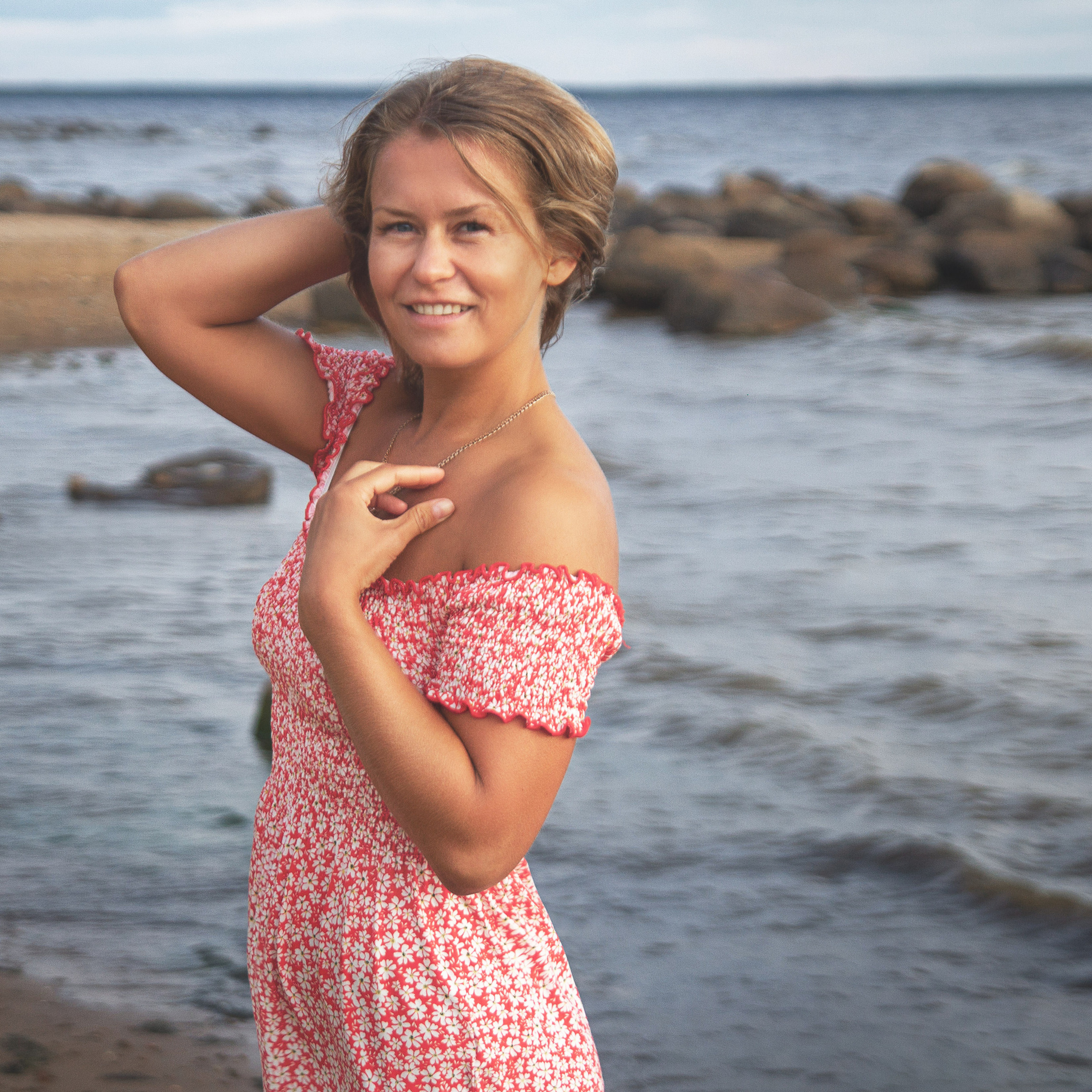 Рыбинское море «Крестцы» Елена