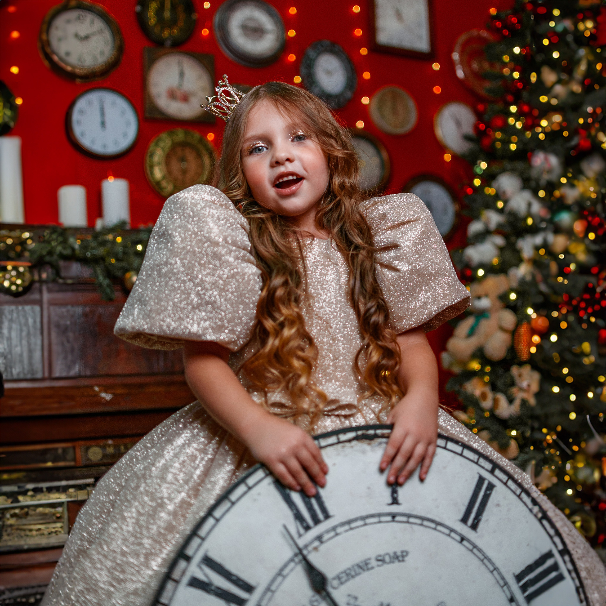 Новогодние съёмки сочи. Детский студийный фотограф Сочи