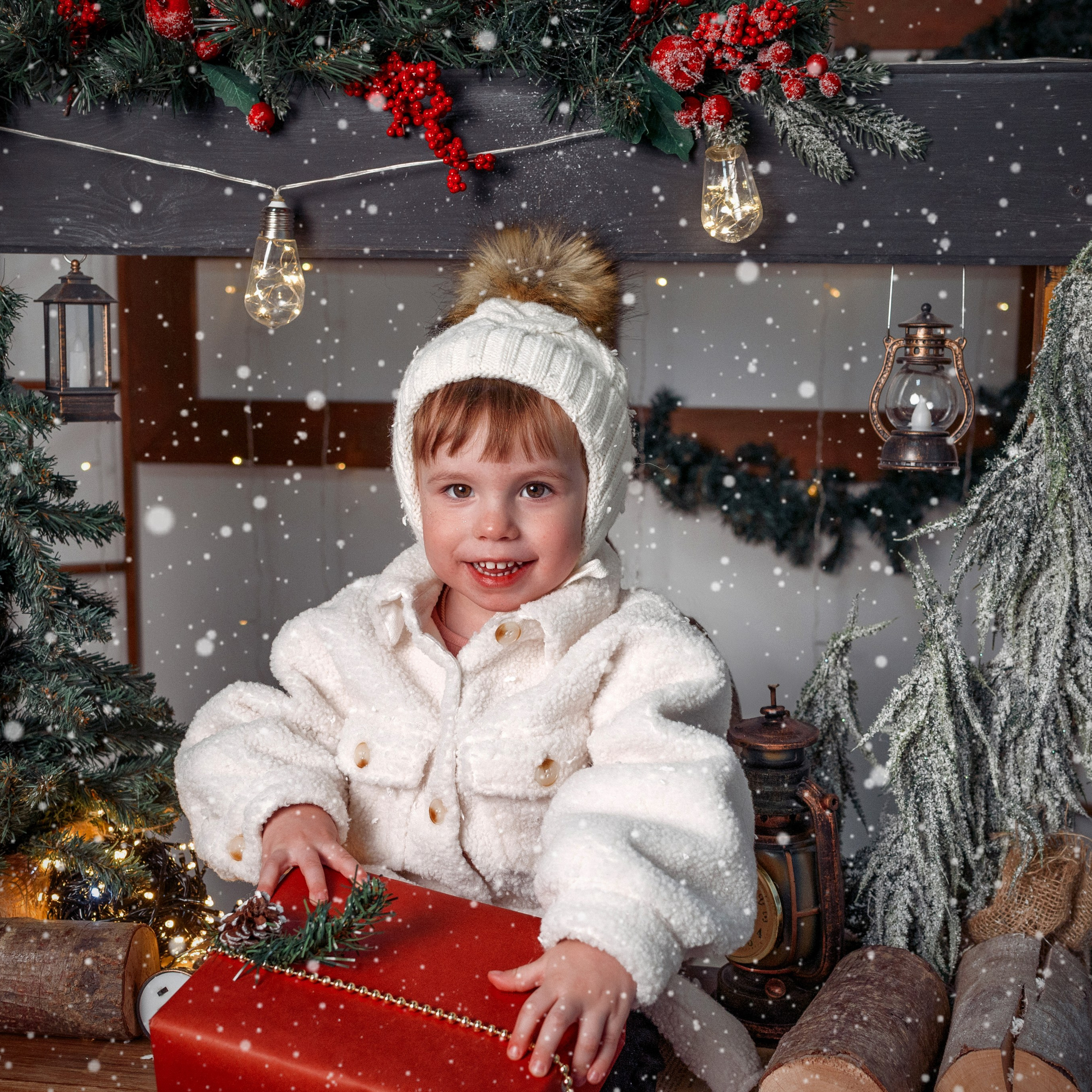 Новогодние съёмки сочи. Детский студийный фотограф Сочи