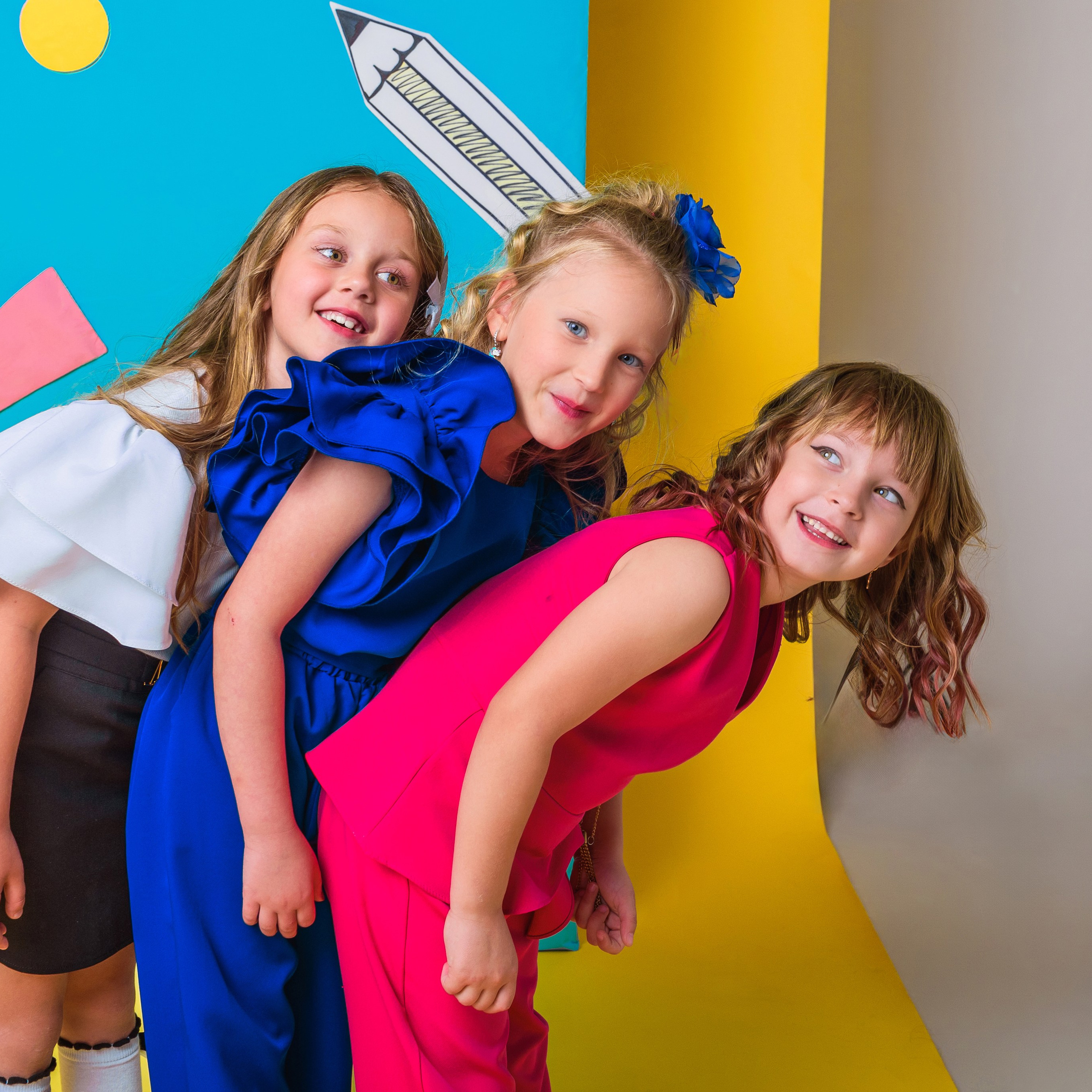 Школьная фотосессия в студии