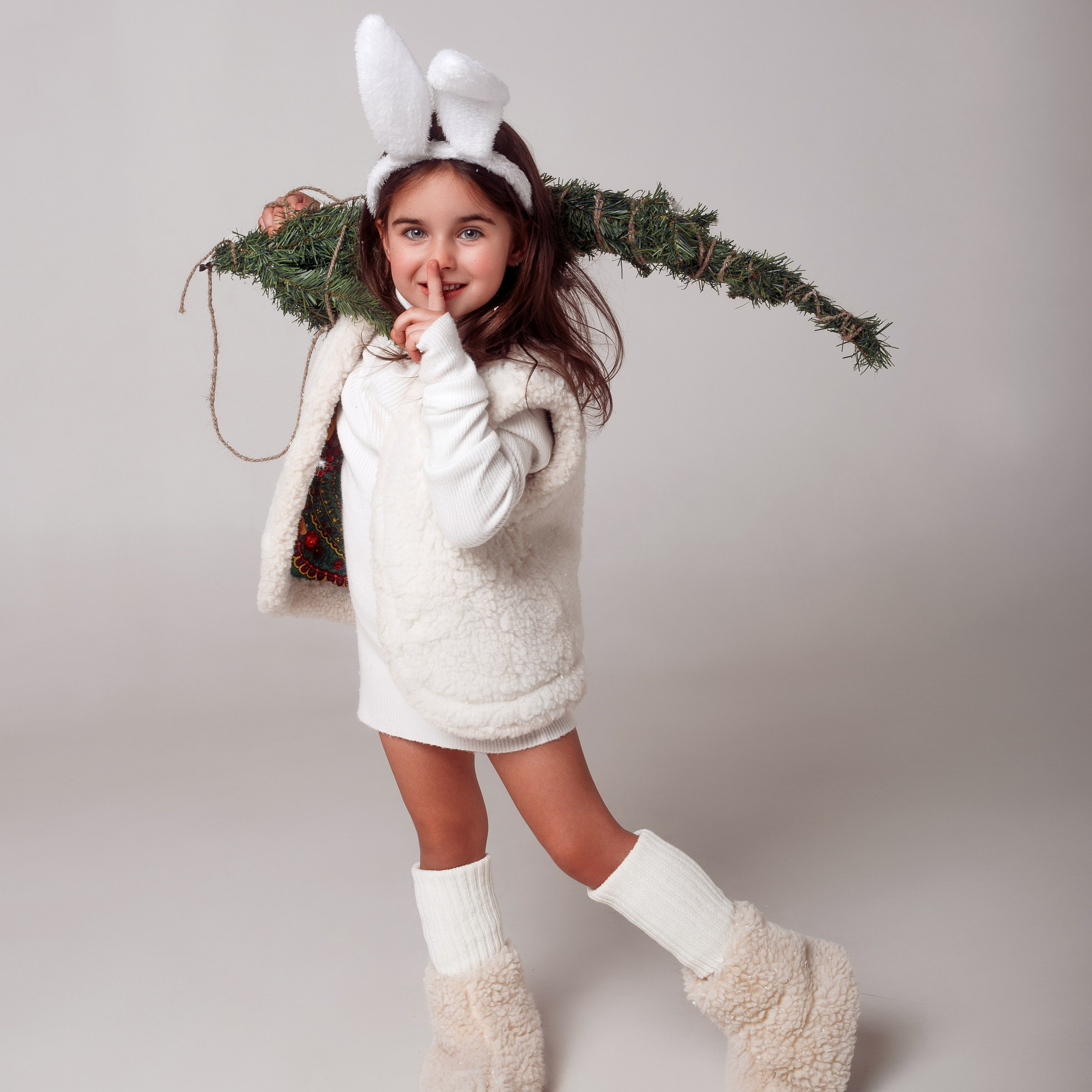 Новогодние съёмки сочи. Детский студийный фотограф Сочи