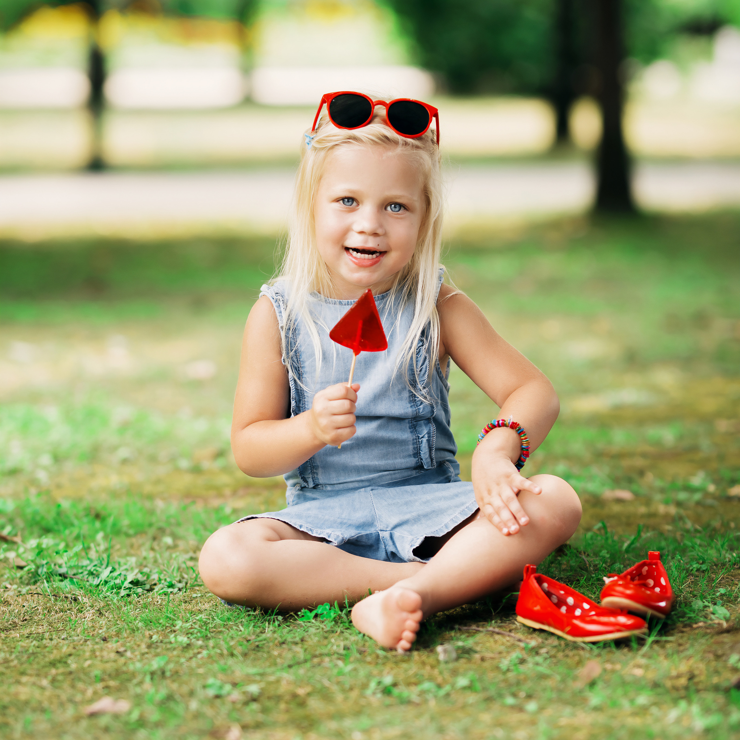 Доминика на прогулке