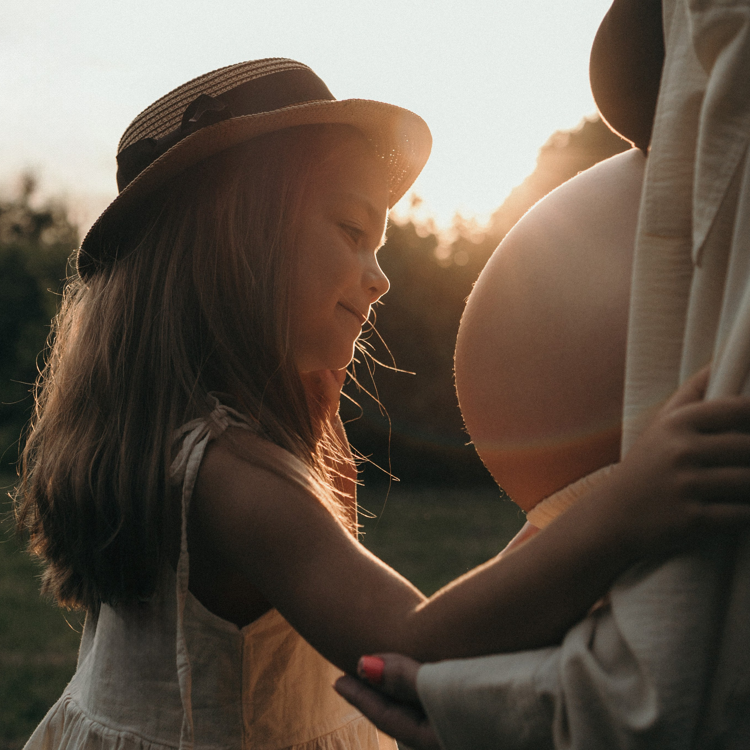 Фотосессия беременности на природе