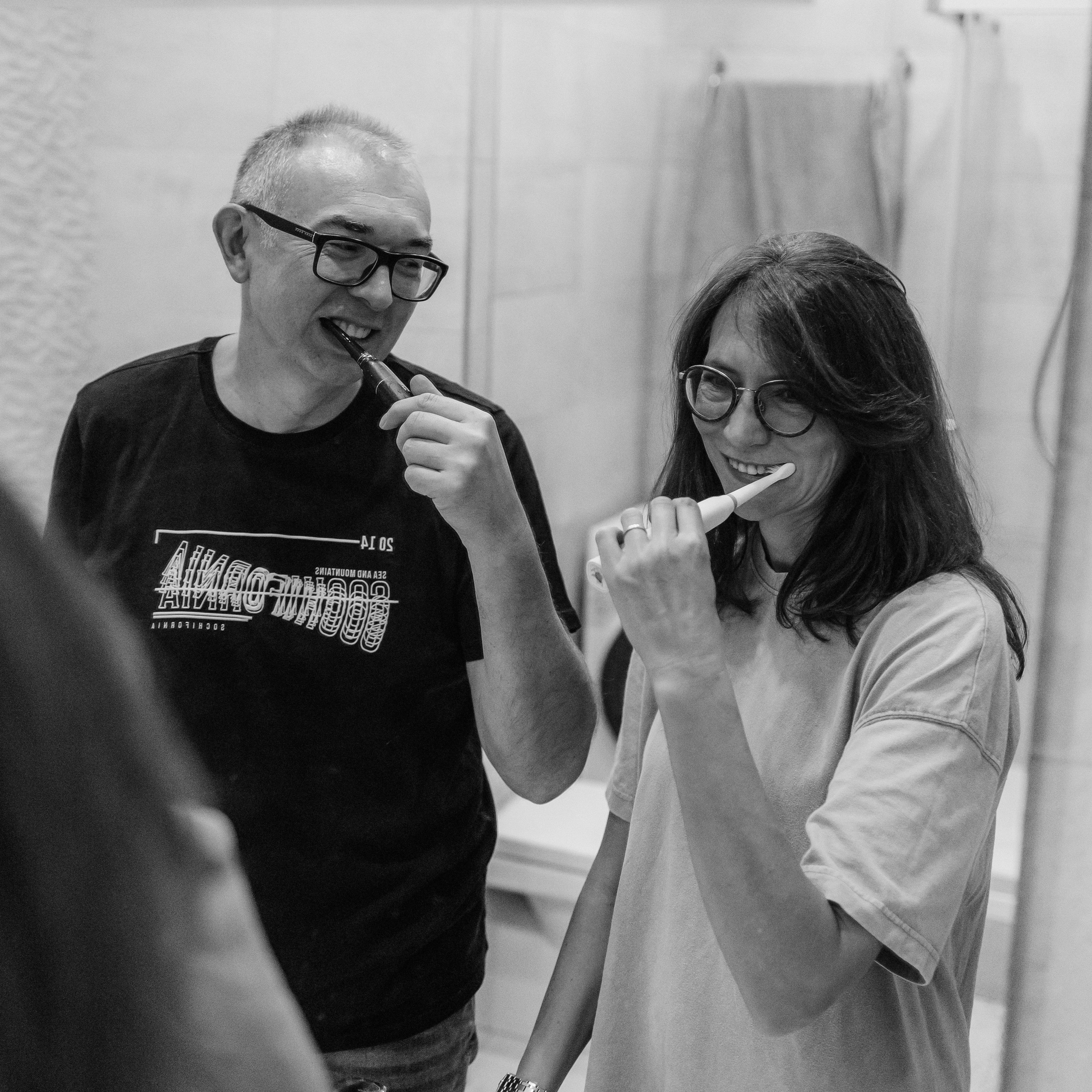 Фотосессия дома у Евгения, Елены, Полины и Ириски