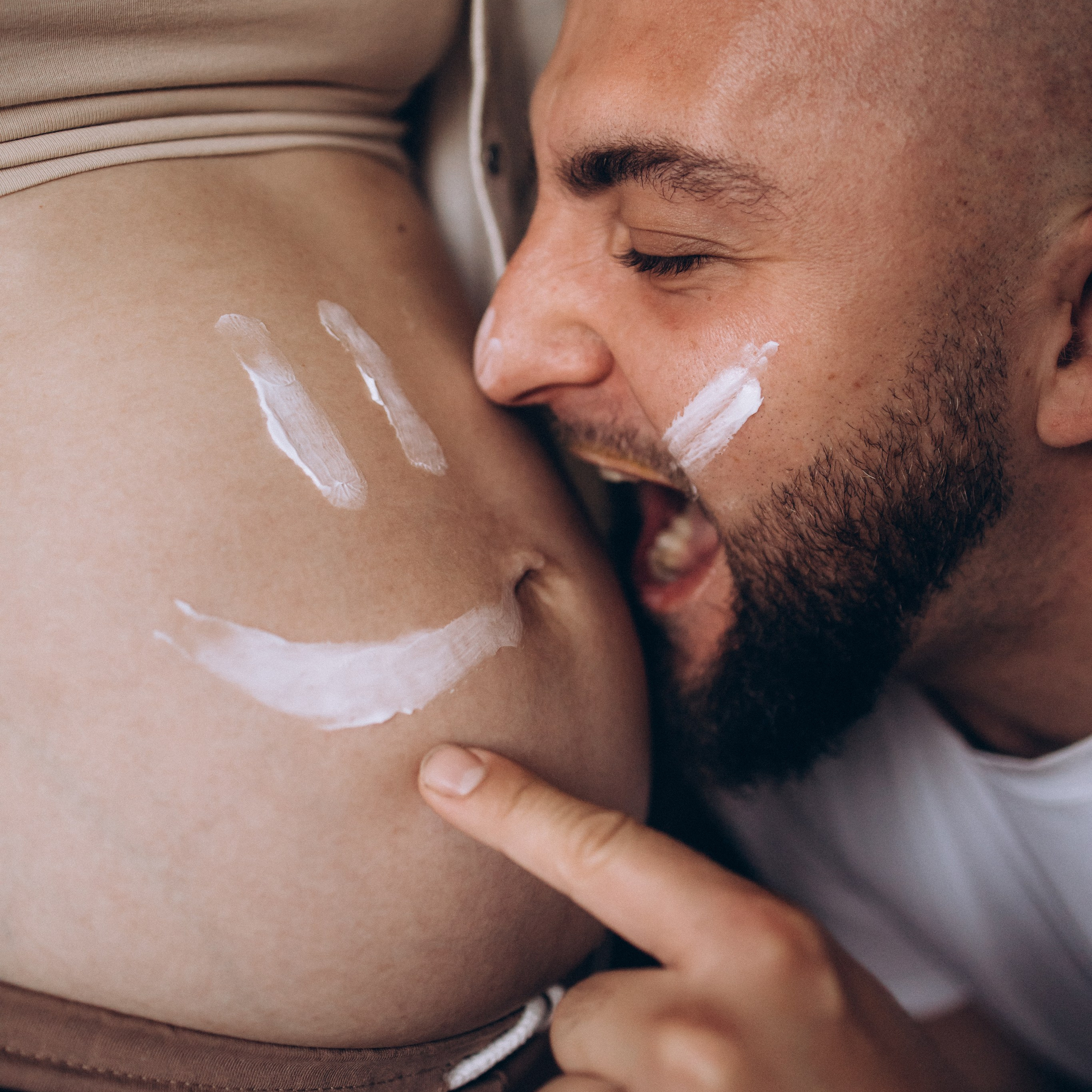 Съемка беременности дома