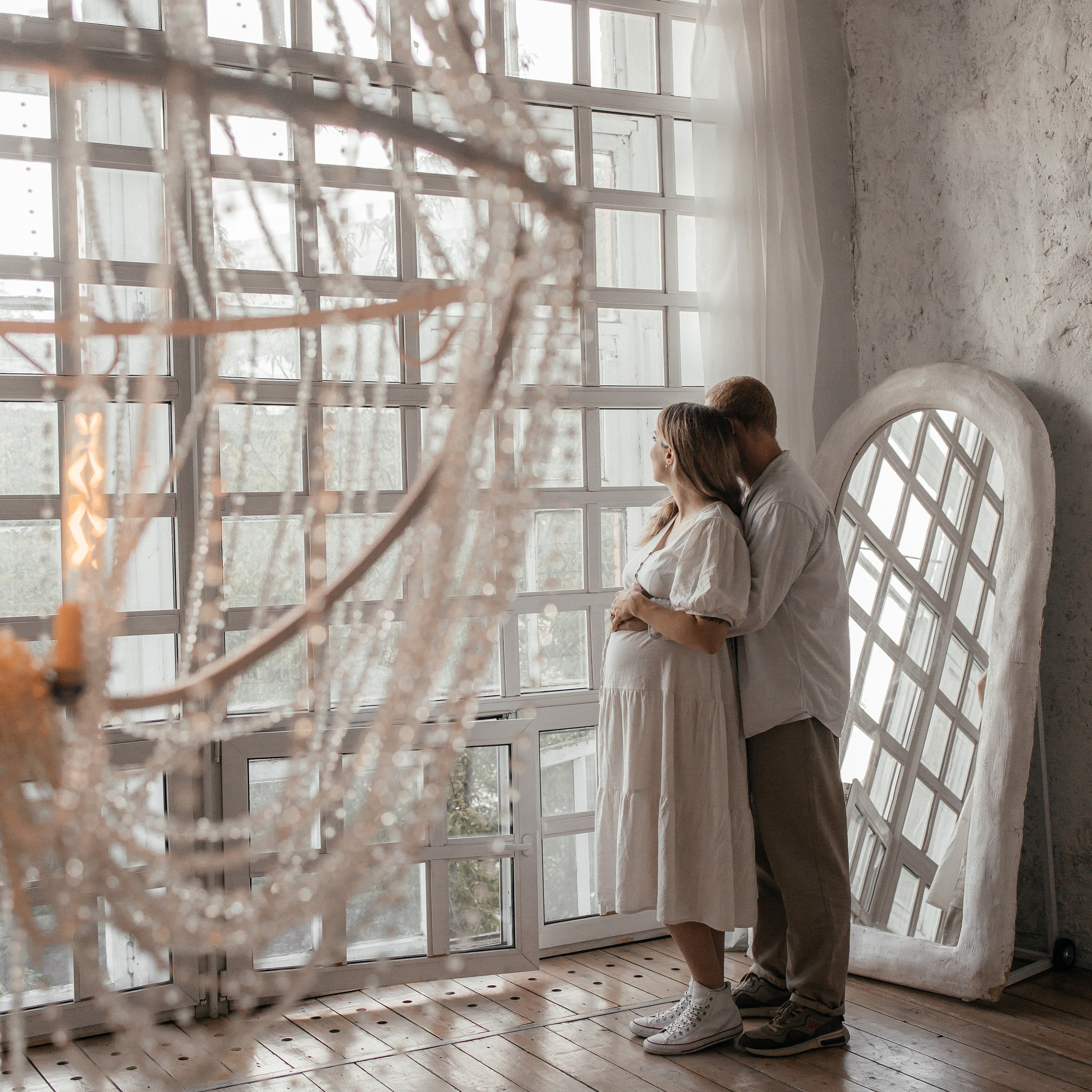 Студийная фотосессия беременности для Натальи и Станислава