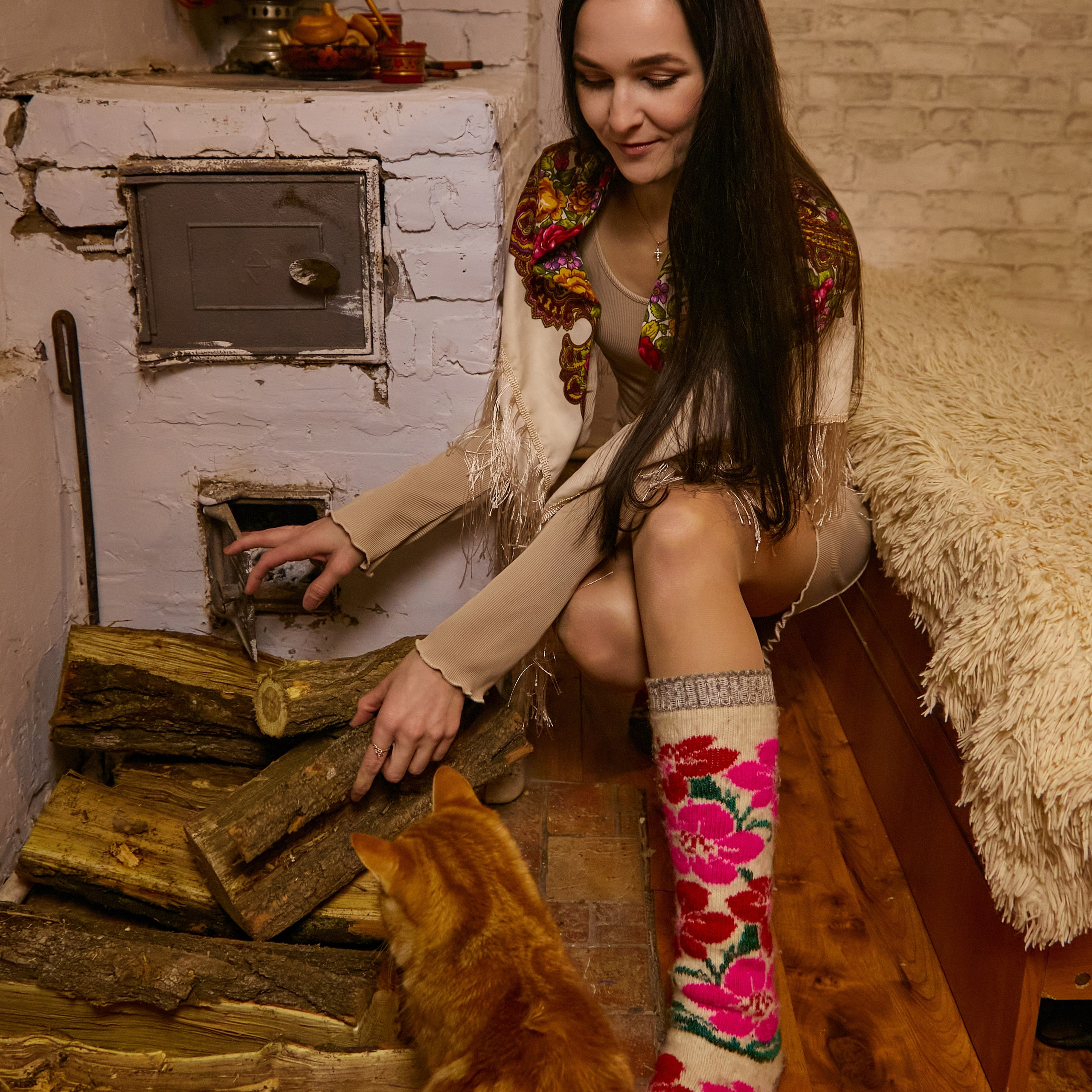 «У русской печи»