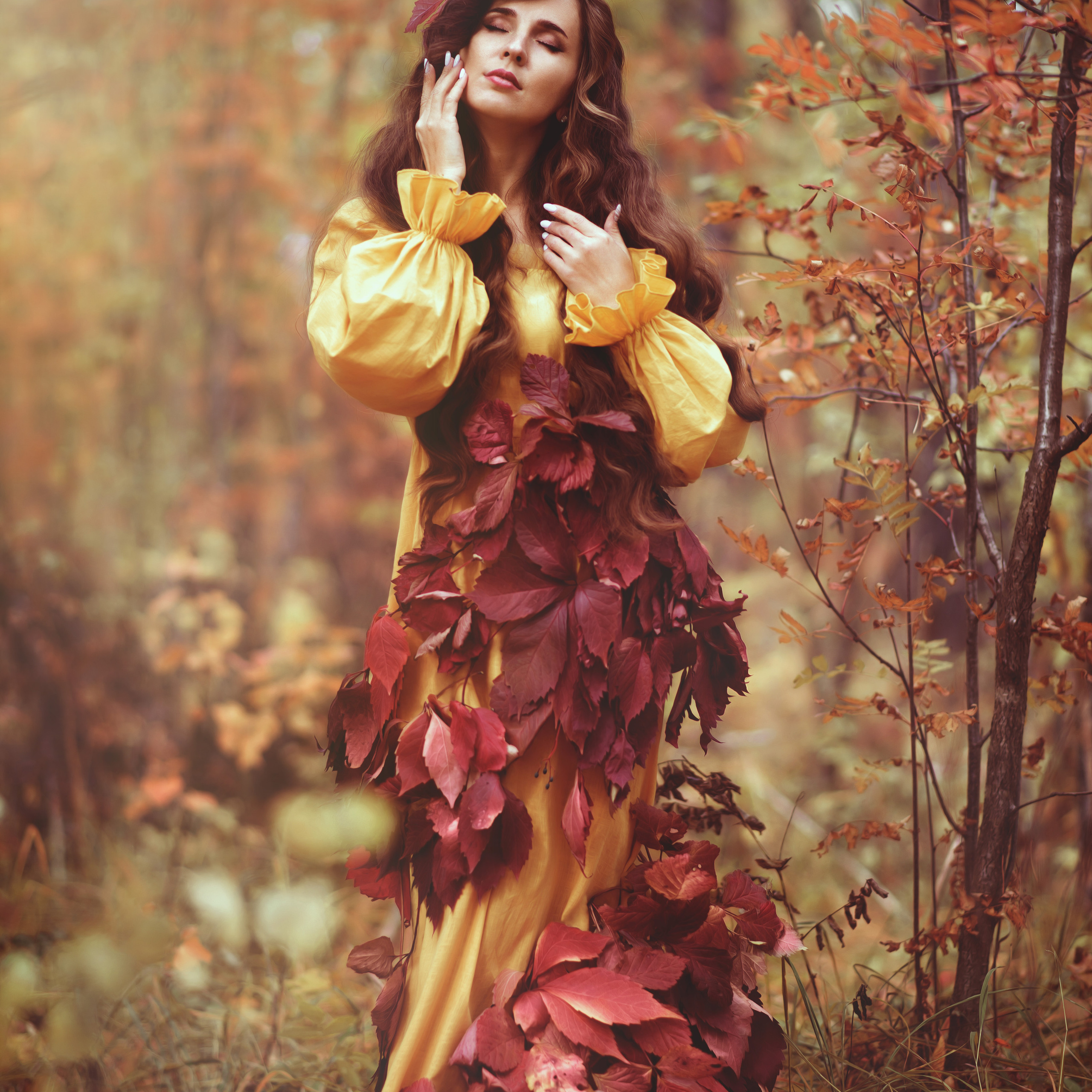 Я свяжу тебе осень…