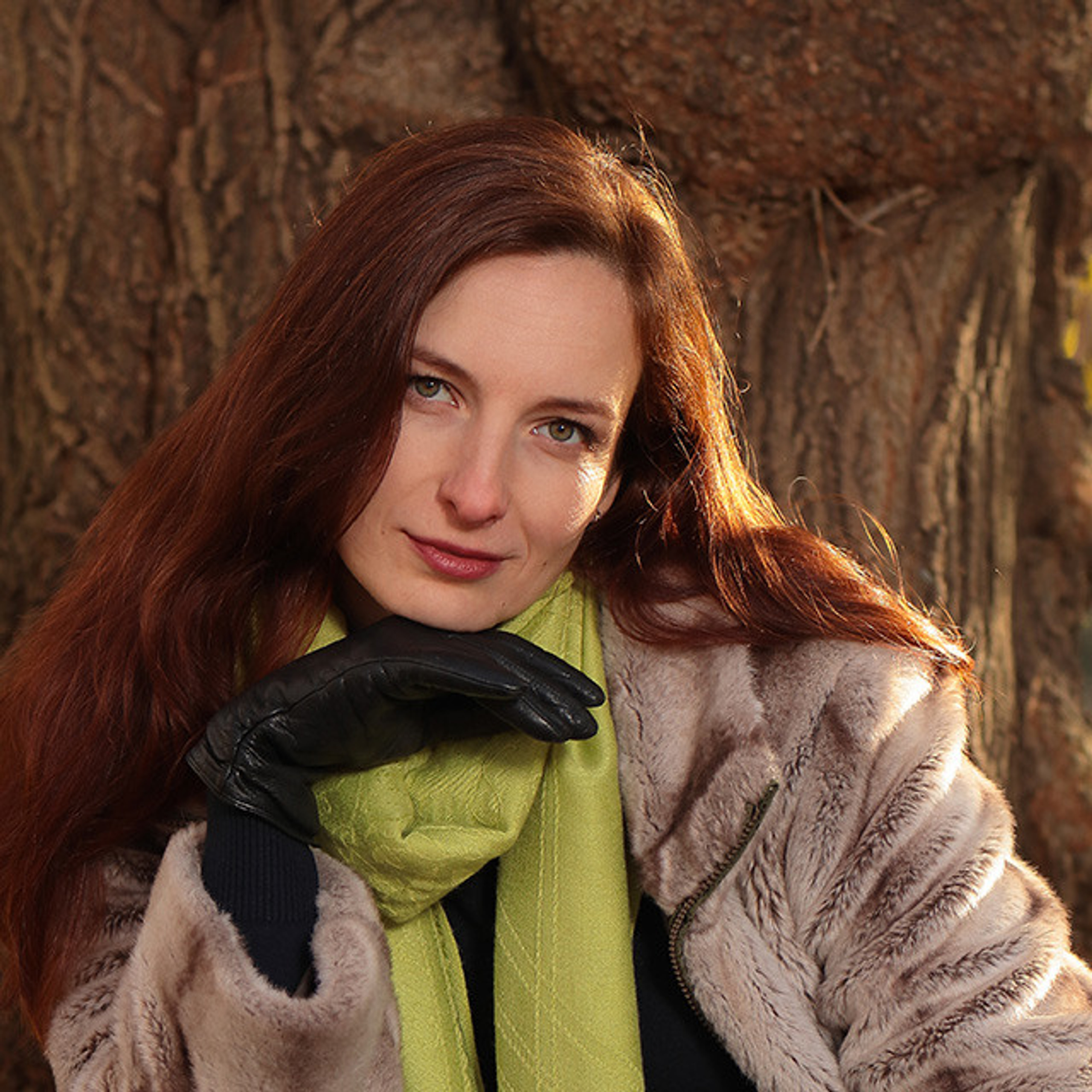 Портретная фотосъемка на природе